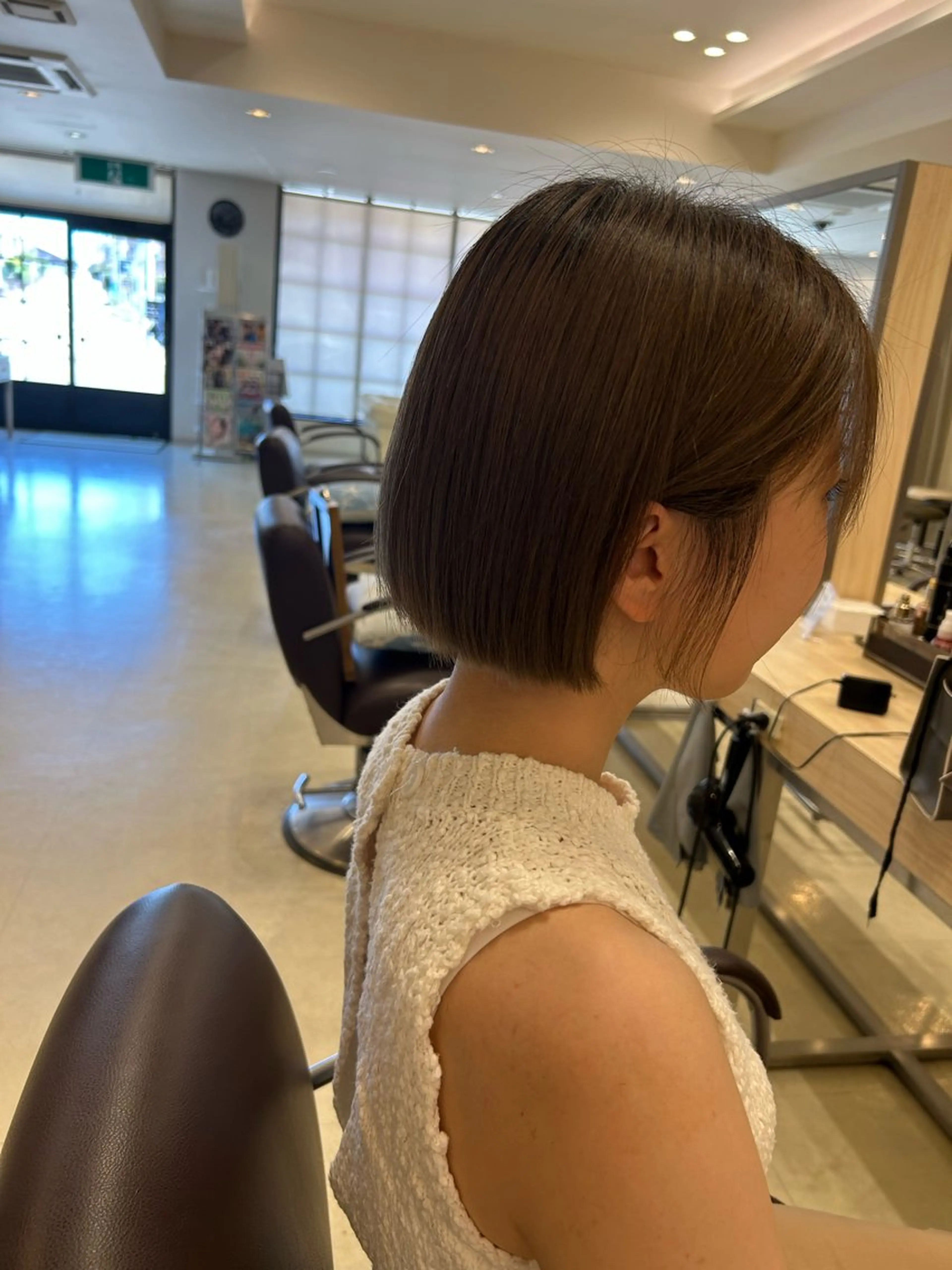 艶カラー➕調音波トリートメントの写真