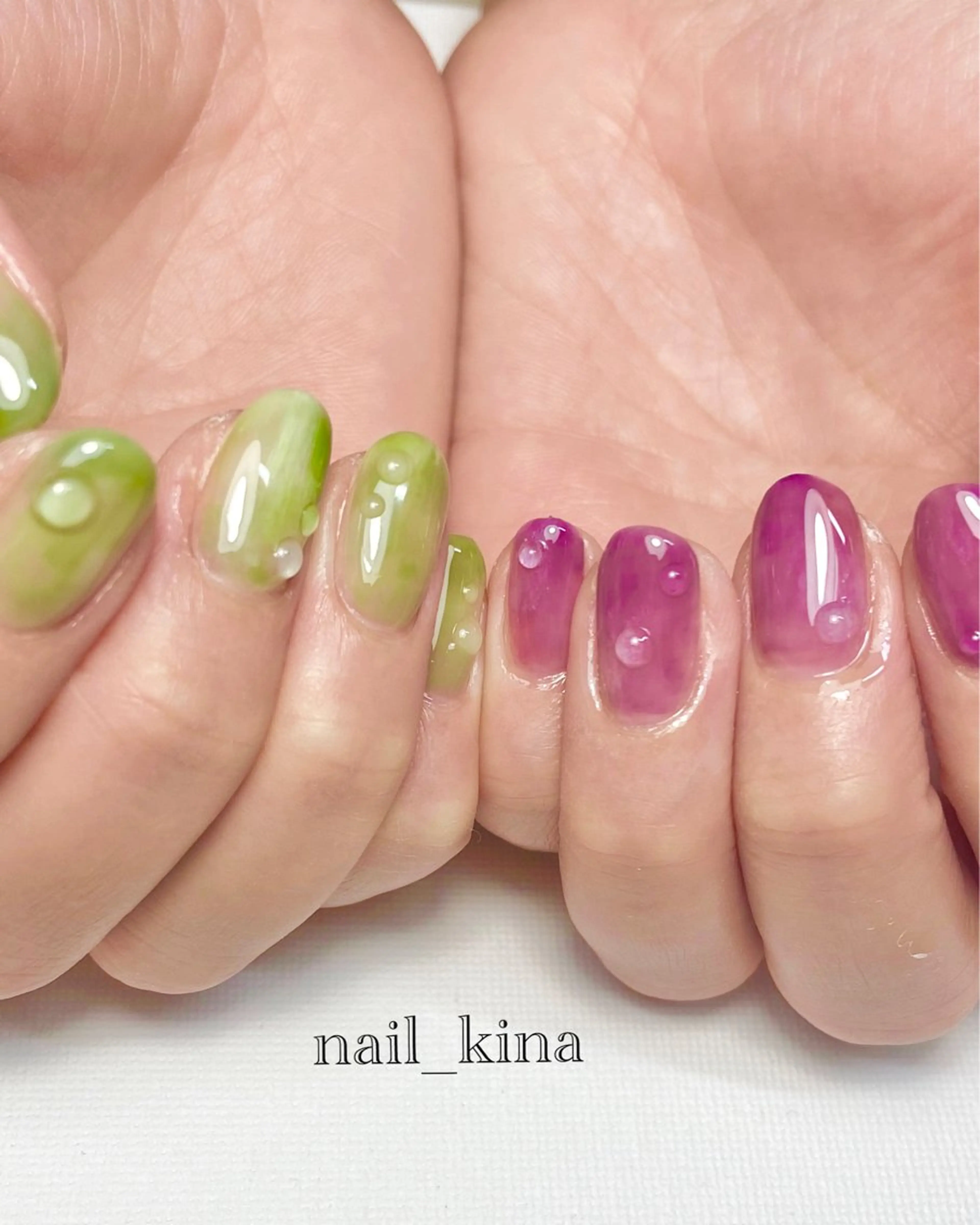 ネイル 持ち込み ハンドネイル nail_ kinaのネイルデザイン