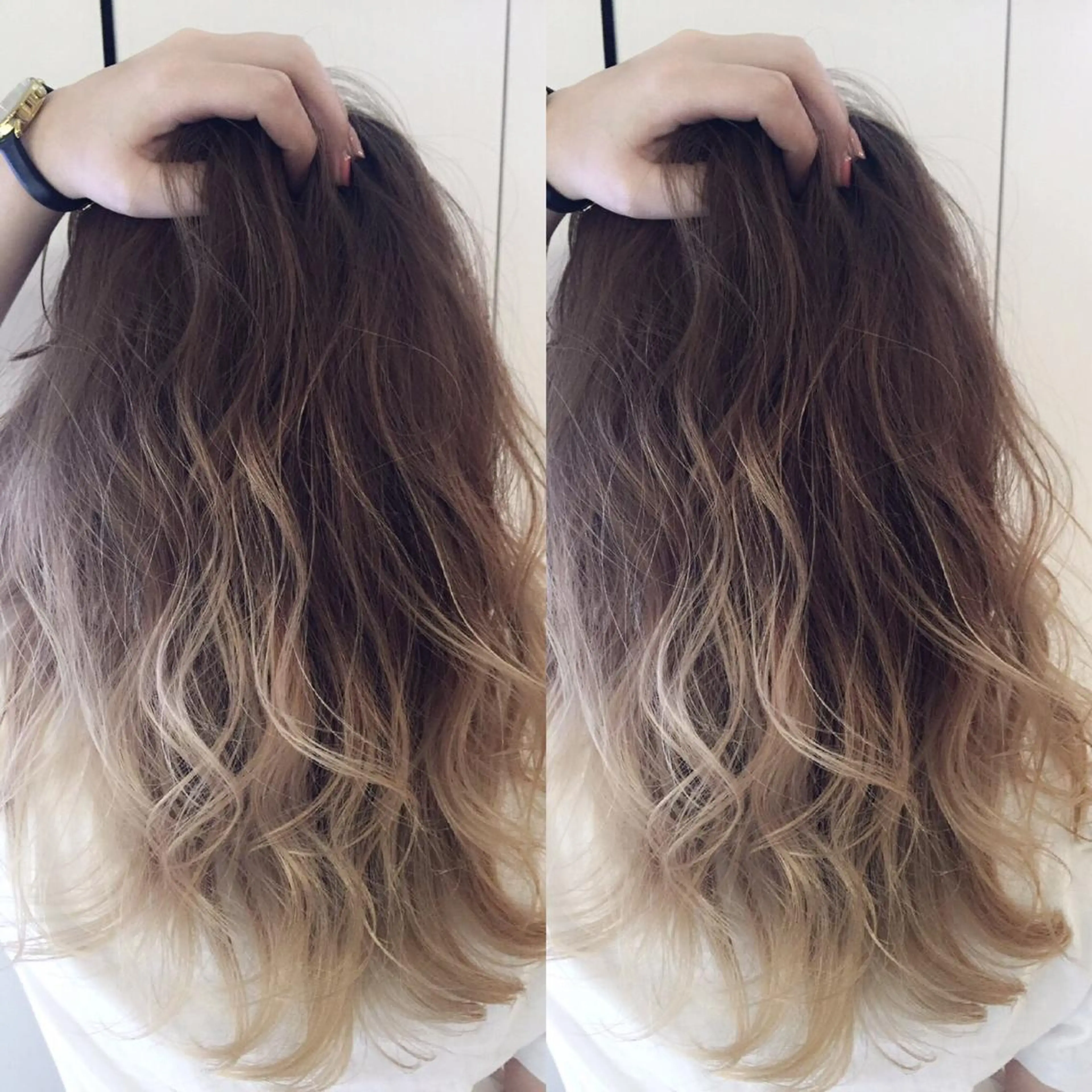 セミロング ロング カラー グラデーションカラー 外国人風カラー LOST CITY 横浜所属・🪐脱白髪染め 🪐松尾菜々美のヘアスタイル