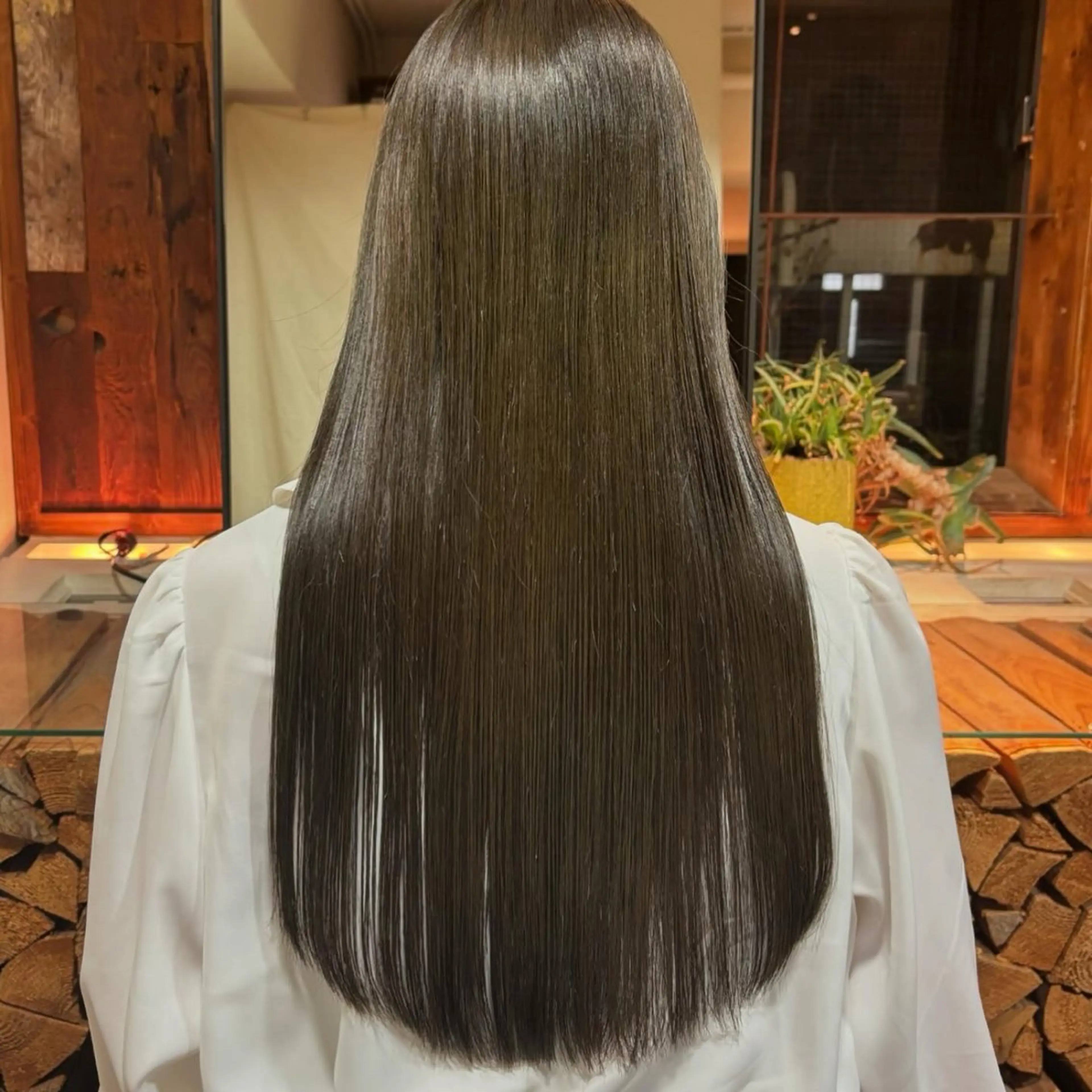 セミロング カラー ⌇透明感color 🌹ᴍᴇɢᴜᴍɪ ⌇のヘアスタイル
