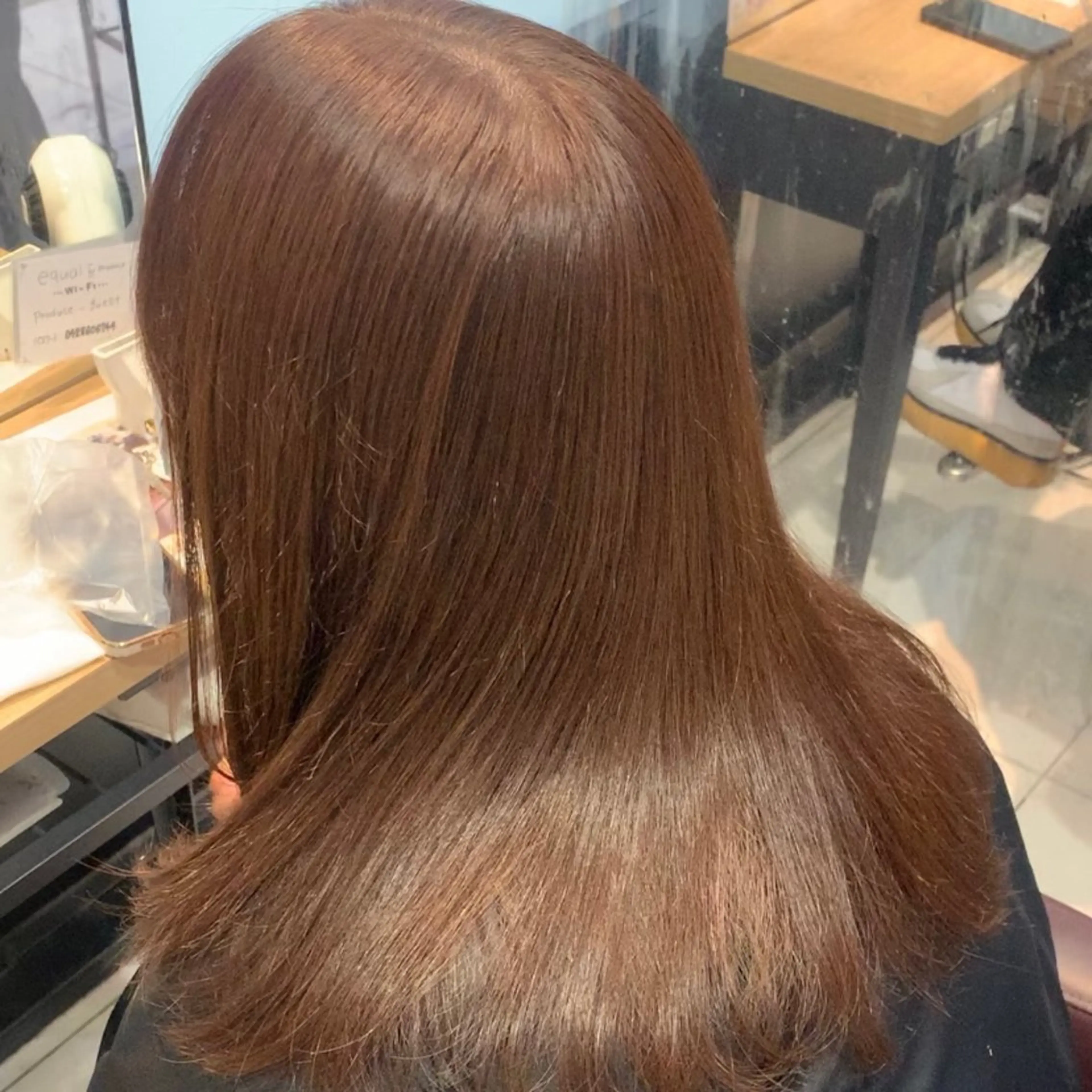 セミロング カラー カット ヘアカラー 🩰モテ艶girly ヘア🐇彩香‎🪡♡のヘアスタイル