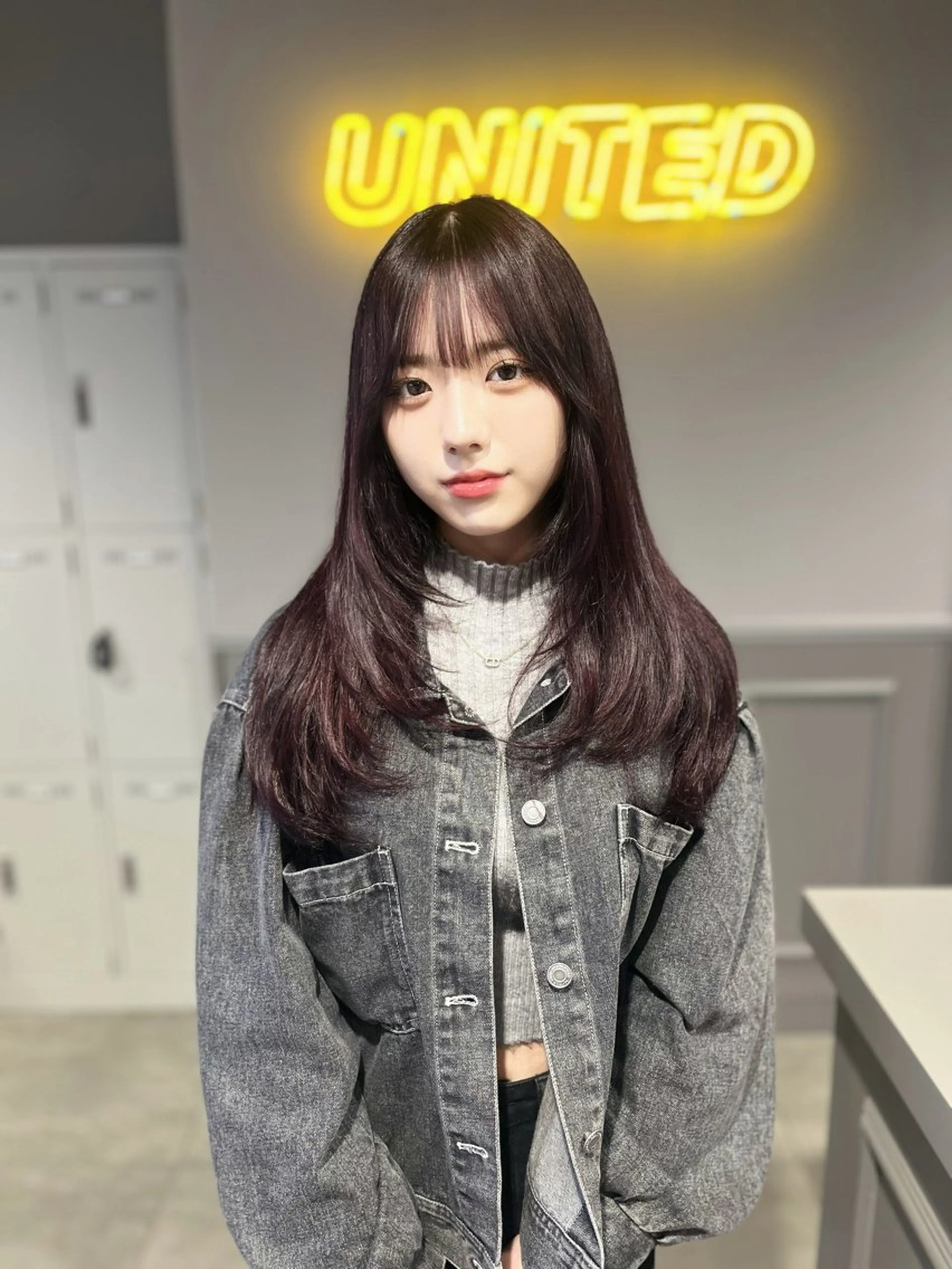 カラー ヘアカラー トリートメント 🍒レイヤーカット/ 暖色カラー🍒のヘアスタイル