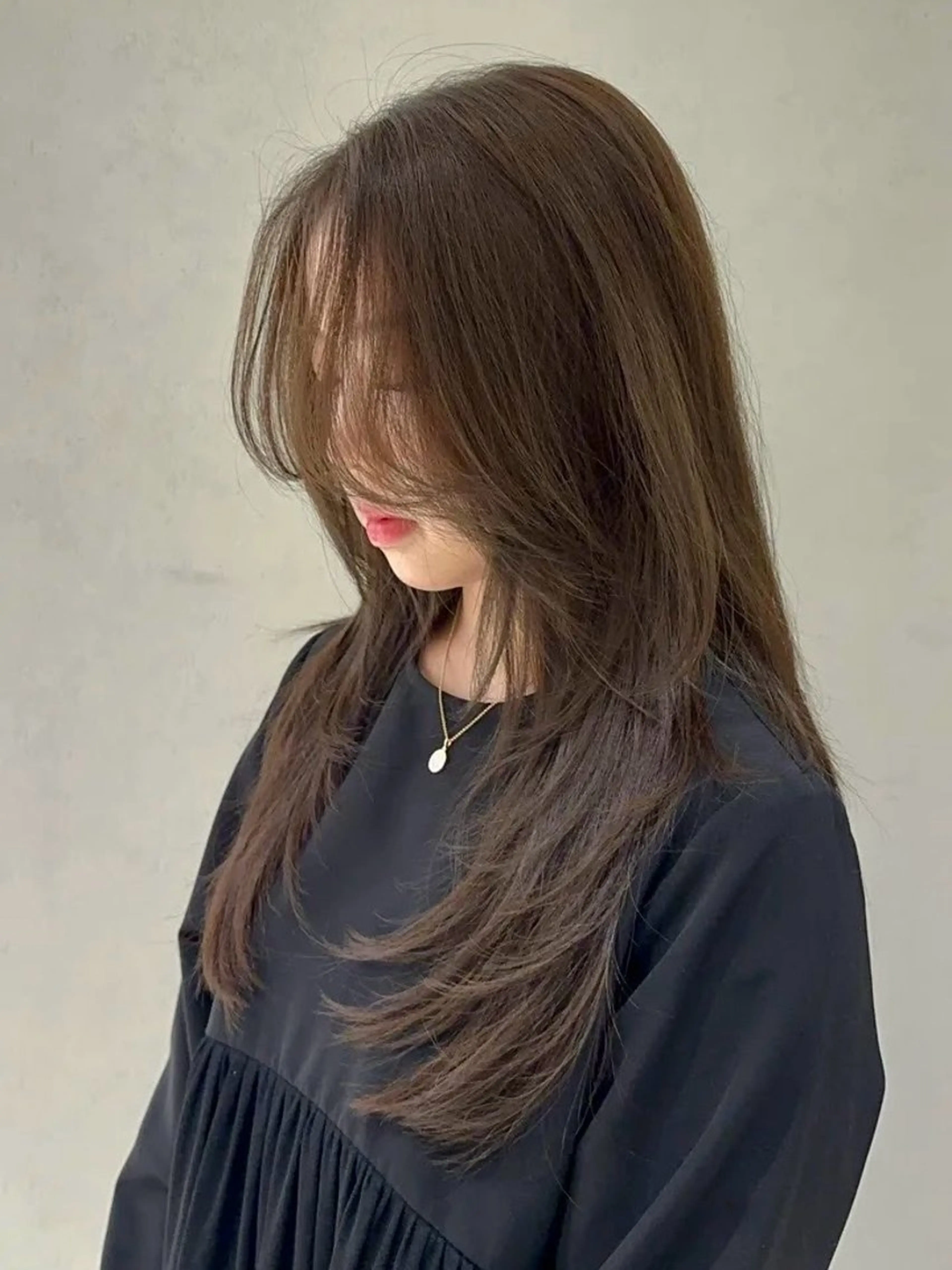 セミロング カラー パーマ kazuki ✂︎銀座美容師のヘアスタイル