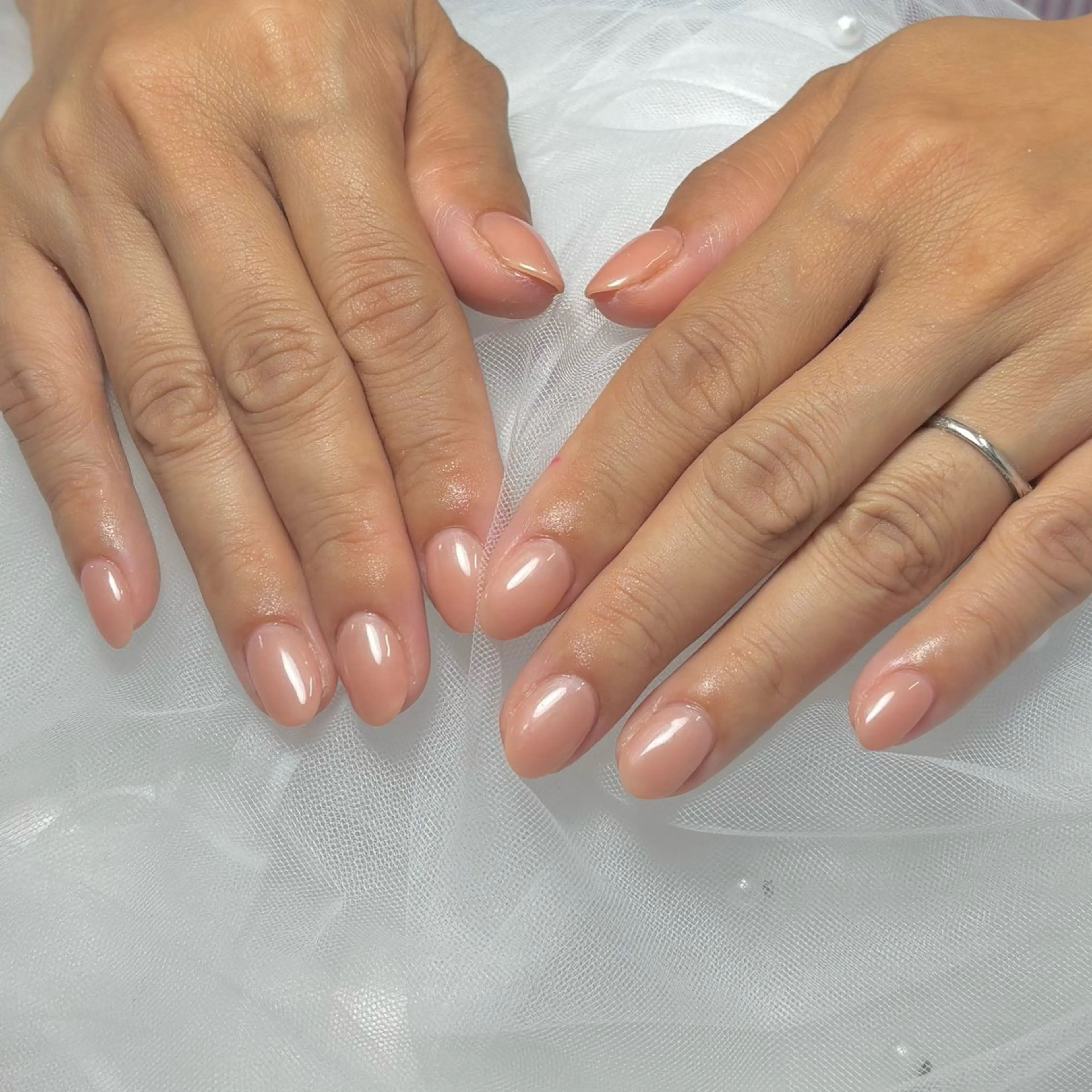 ネイル ワンカラーネイル 津田 朋佳のネイルデザイン