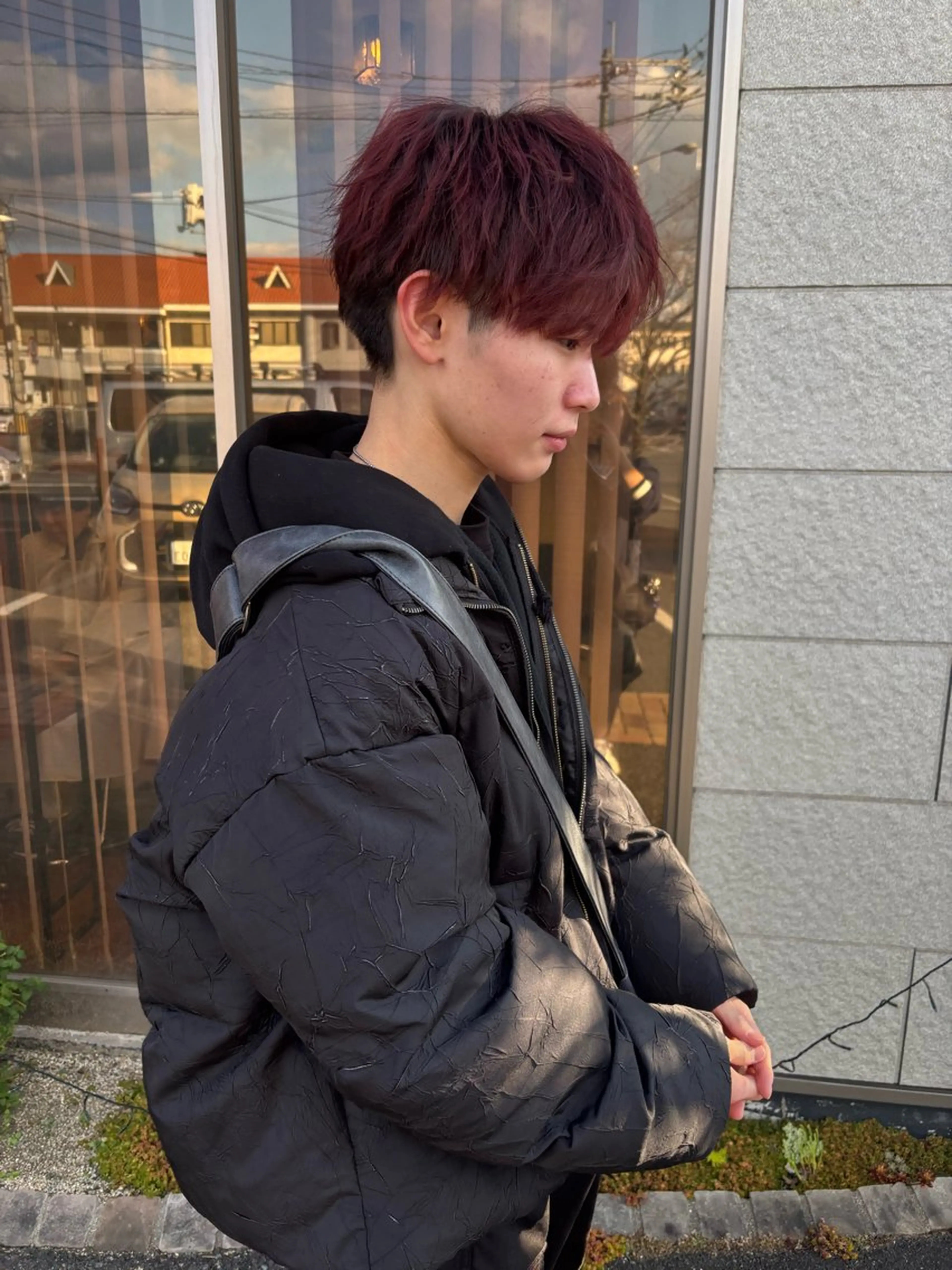 カラー メンズ メンズパーマ set-up所属・SET-UP 友田のヘアスタイル