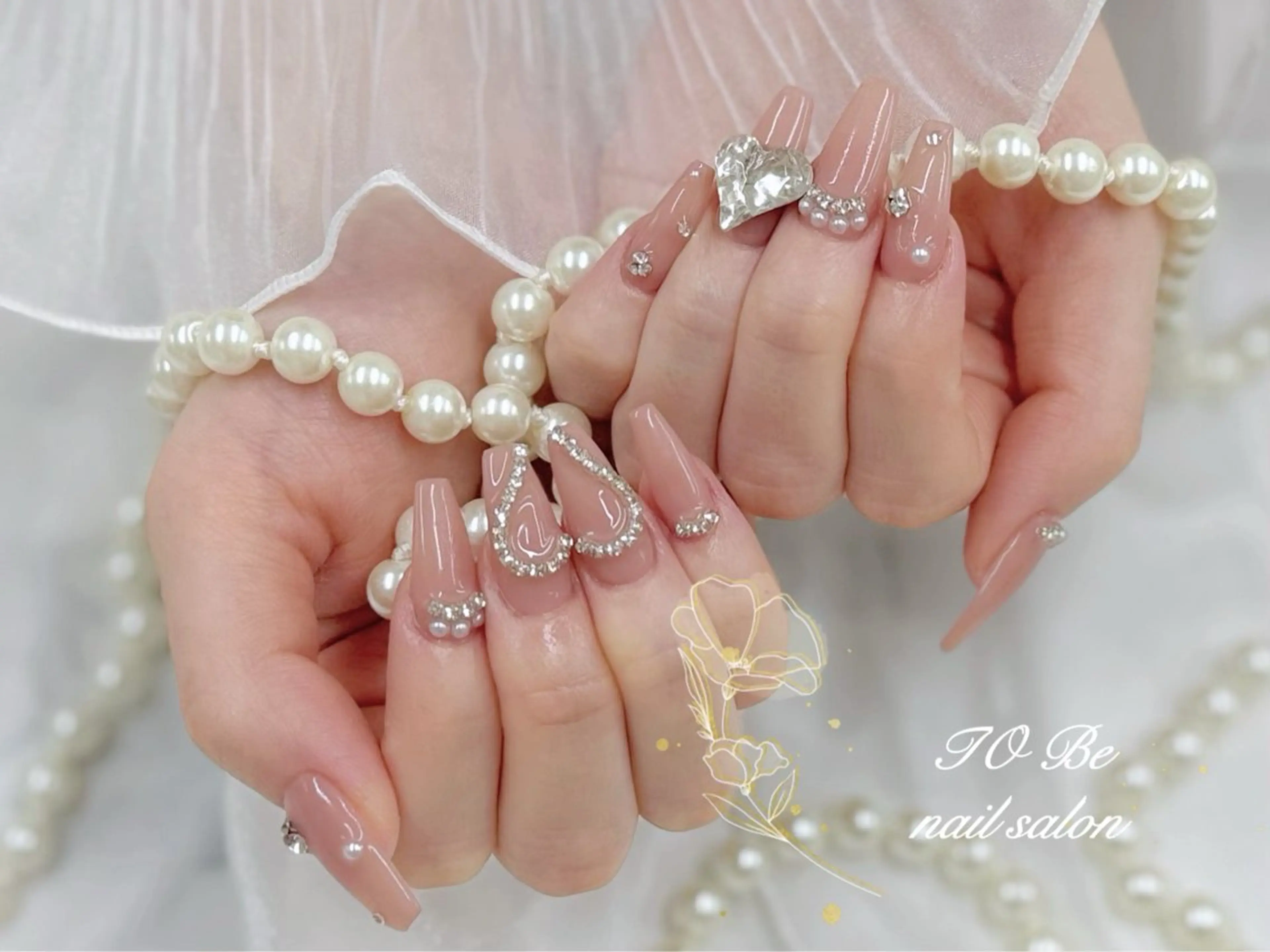 ネイル ハンドネイル Nail Salon To Be珈月のネイルデザイン