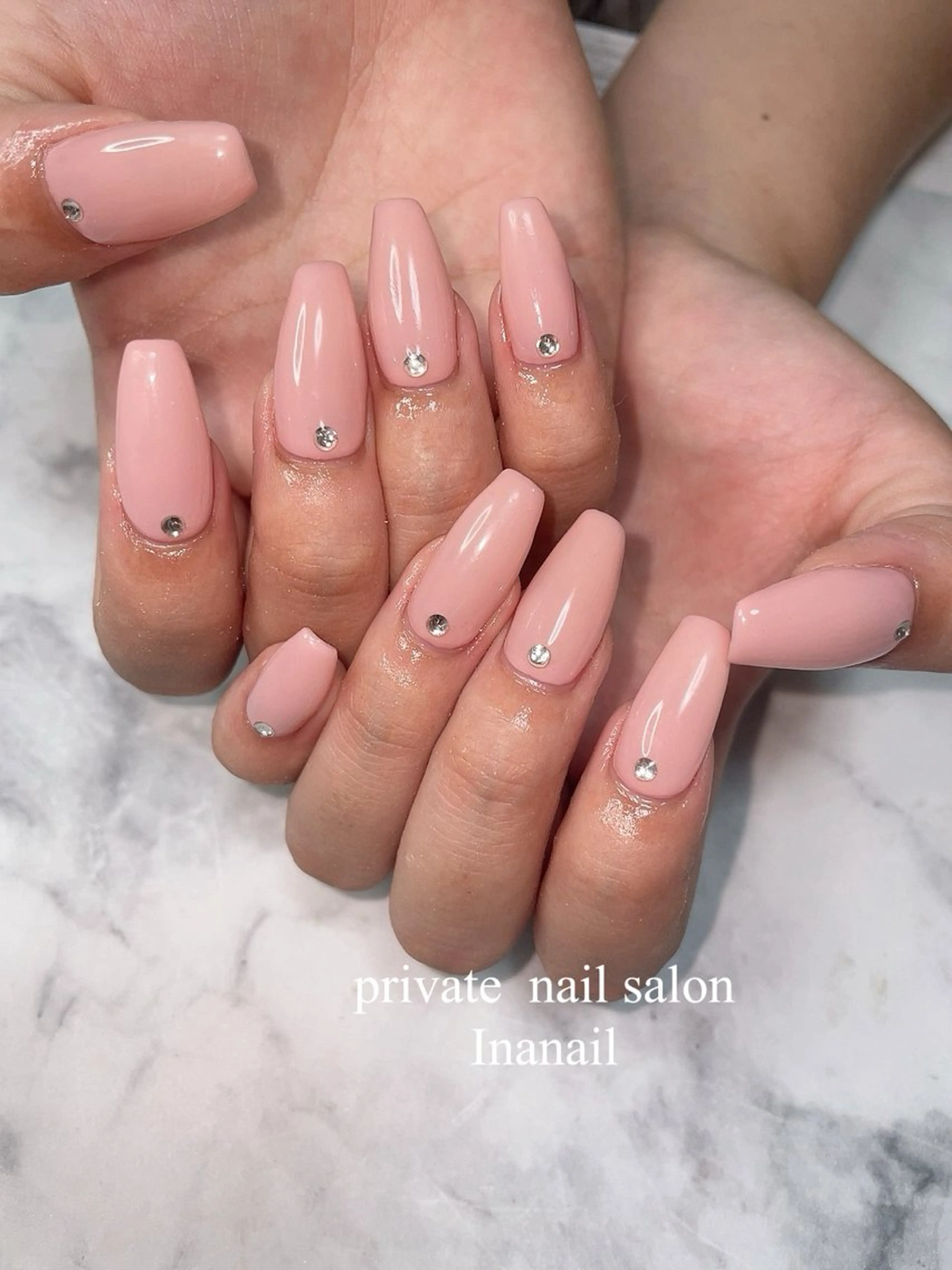 ネイル ストーンネイル ハンドネイル ✤Ina nail✤のネイルデザイン