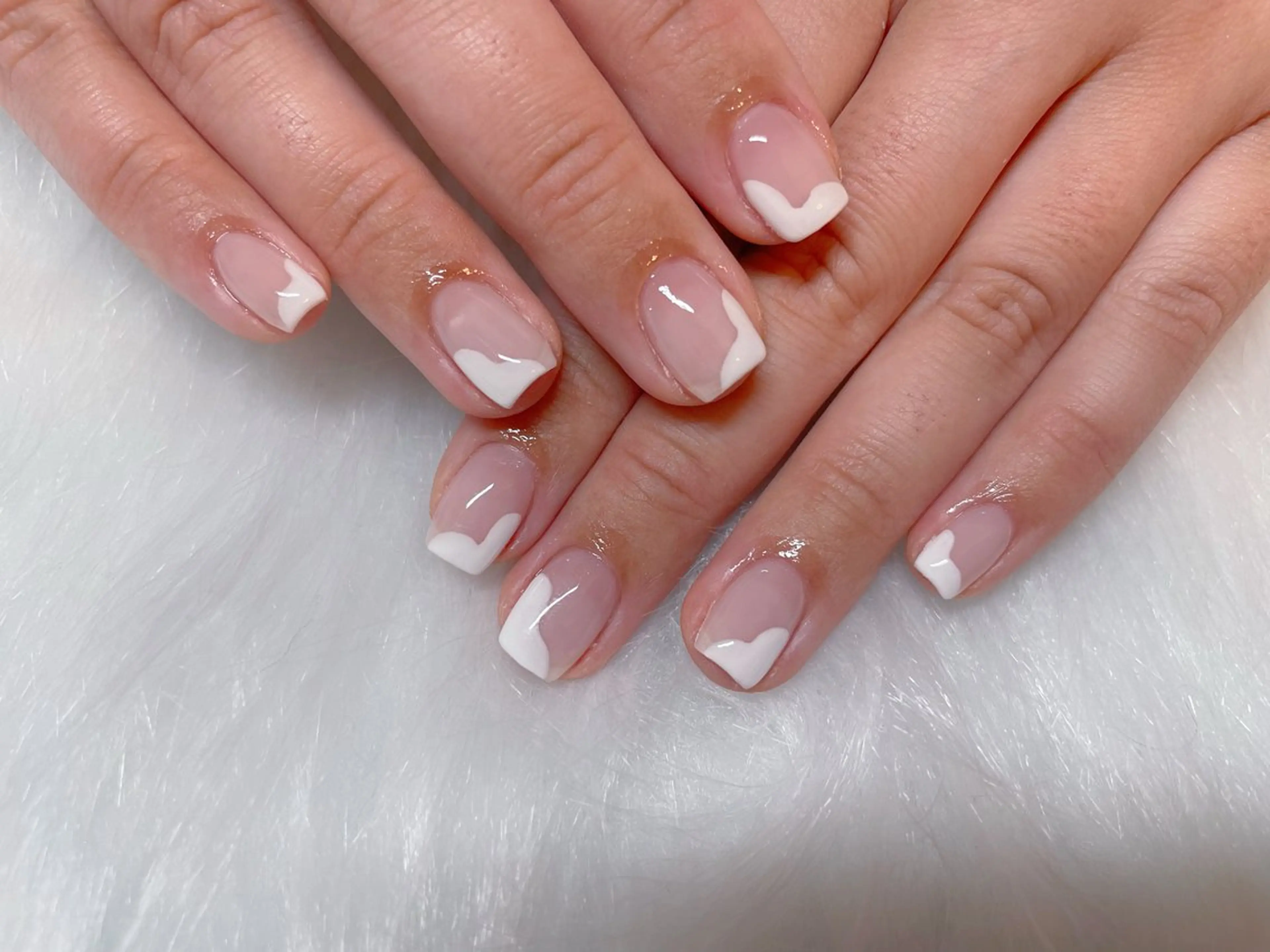 ネイル フレンチネイル ハンドネイル エン Nail salonのネイルデザイン
