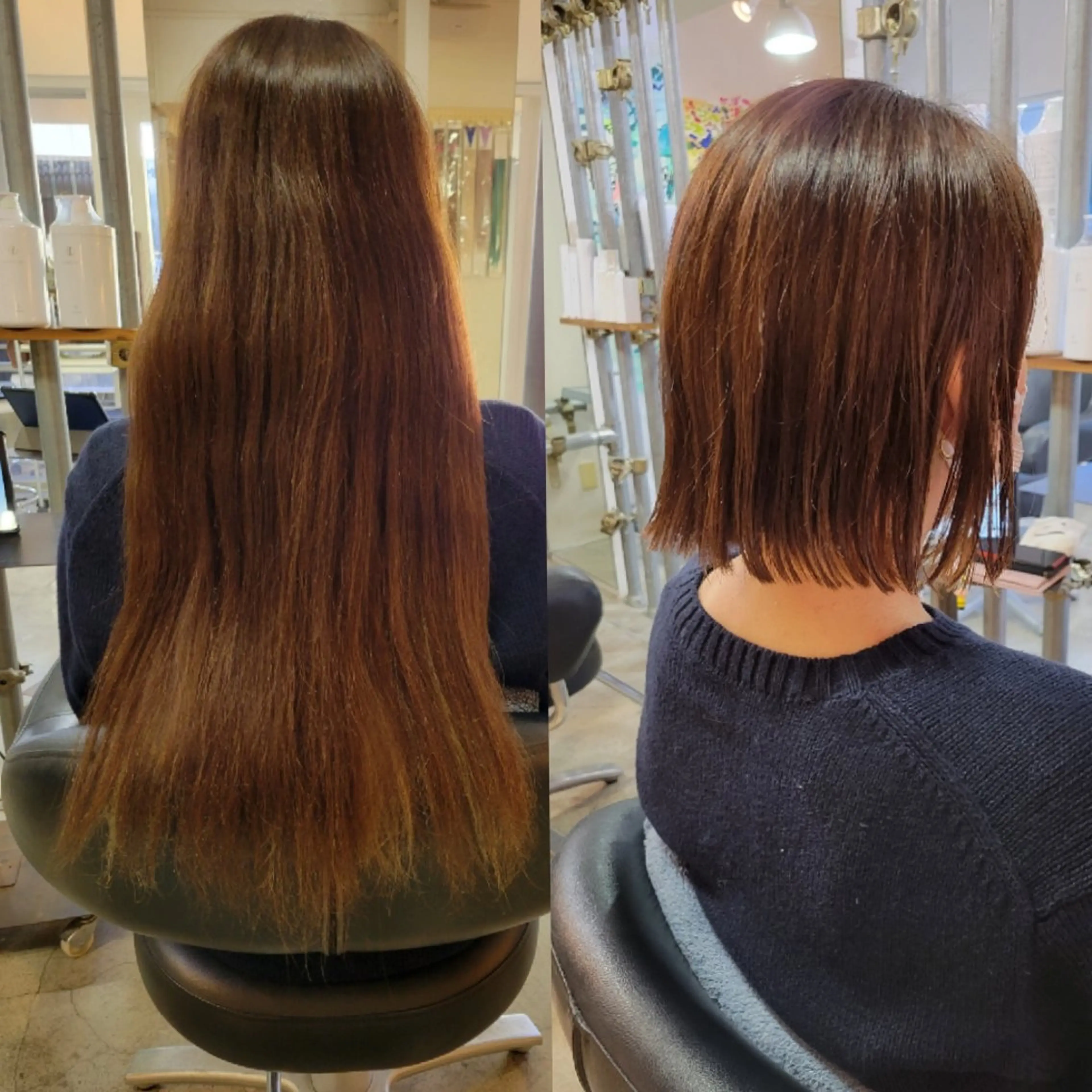 ミディアム パーマ くせ毛 髪質改善 ストレートパーマ coii コイ【原宿/表参道】のヘアスタイル