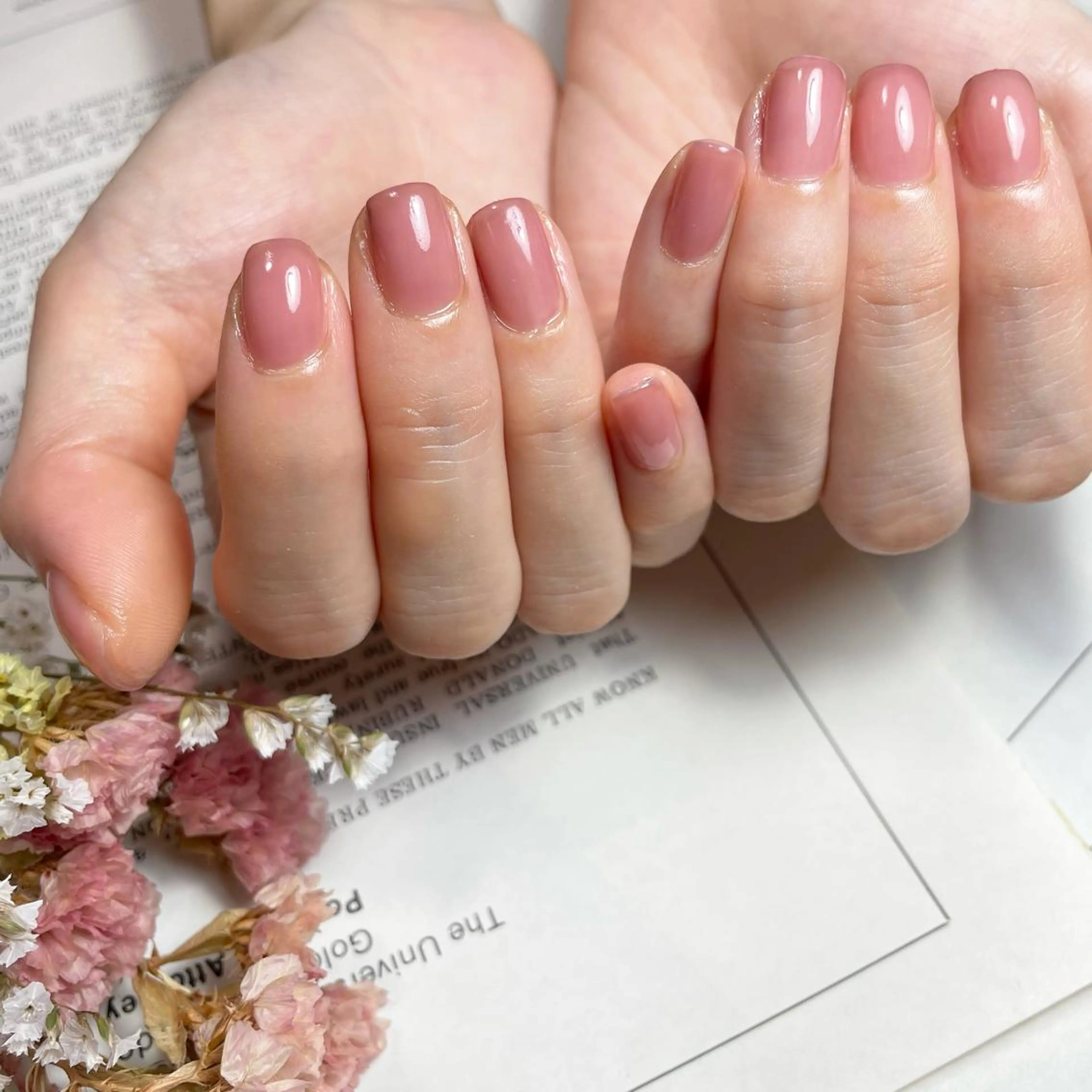 ネイル アートネイル カジュアル ニュアンスネイル ショートネイル シンプルネイル ハンドネイル kanako nail所属・popolina kanakoのネイルデザイン