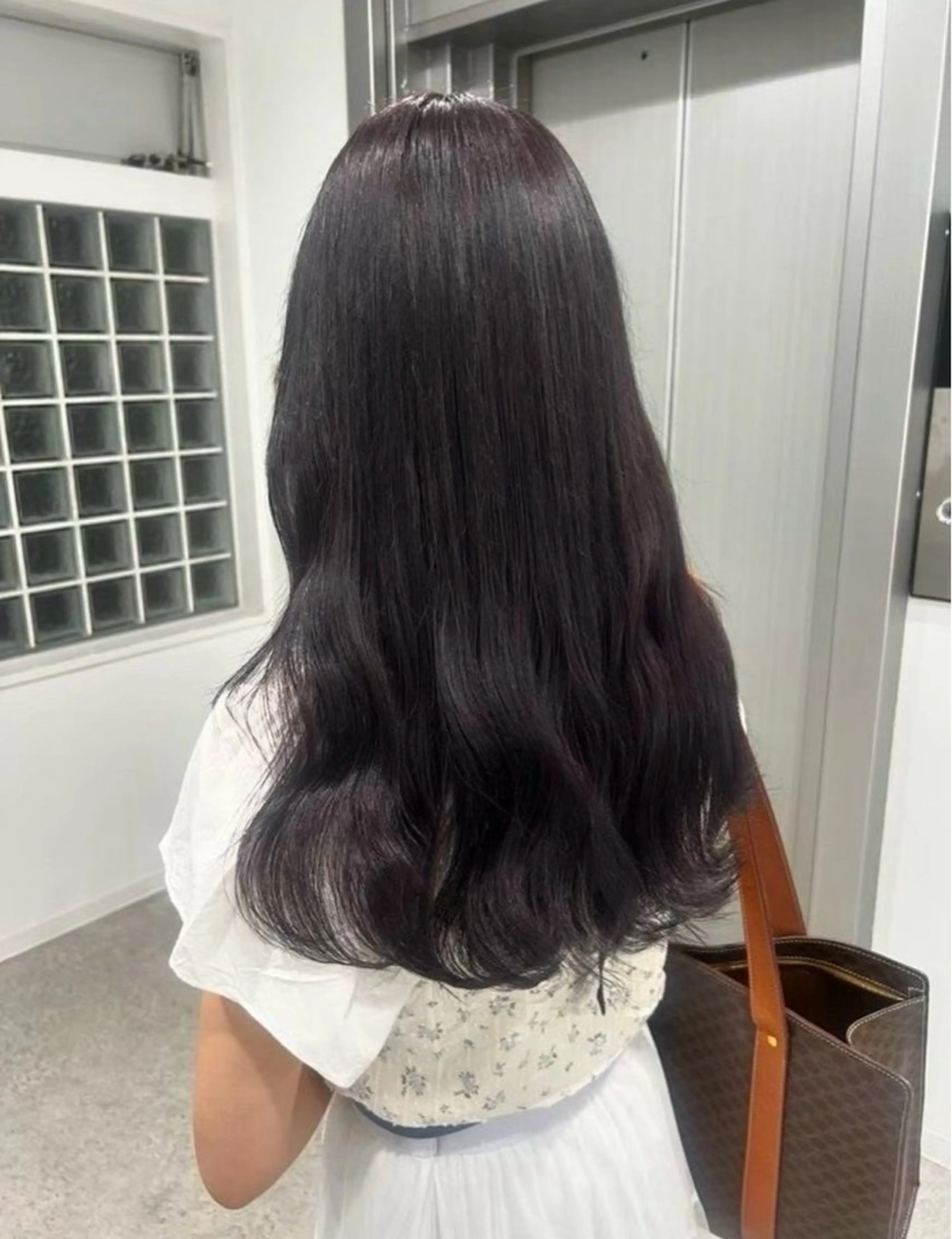 ロング ヘアカラー トリートメント miku/ラベンダー 透明感カラー🪻❤︎のヘアスタイル