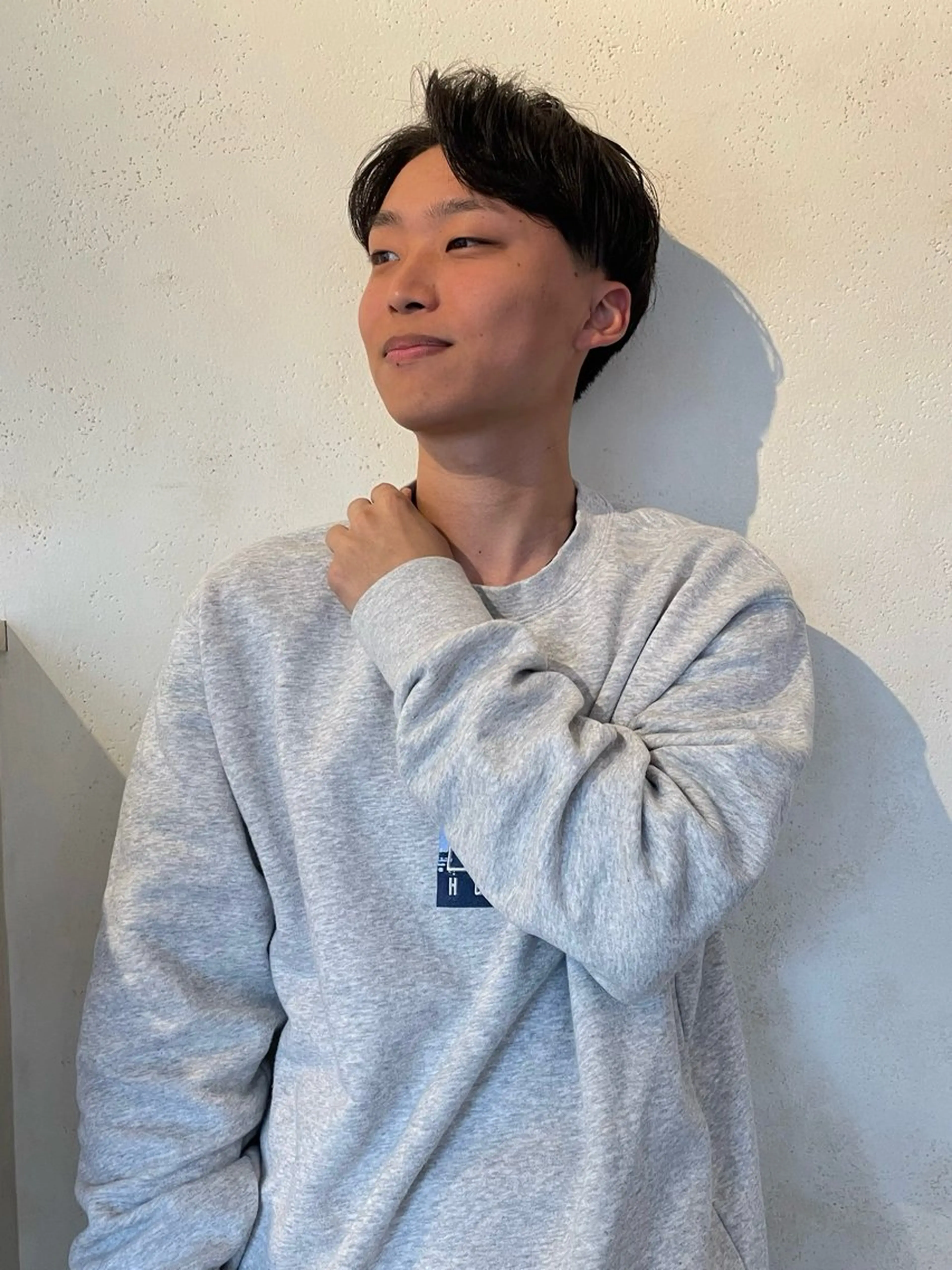 ショート メンズ センターパート ARCHE南堀江所属・ARCHE南堀江 MENS専用のヘアスタイル