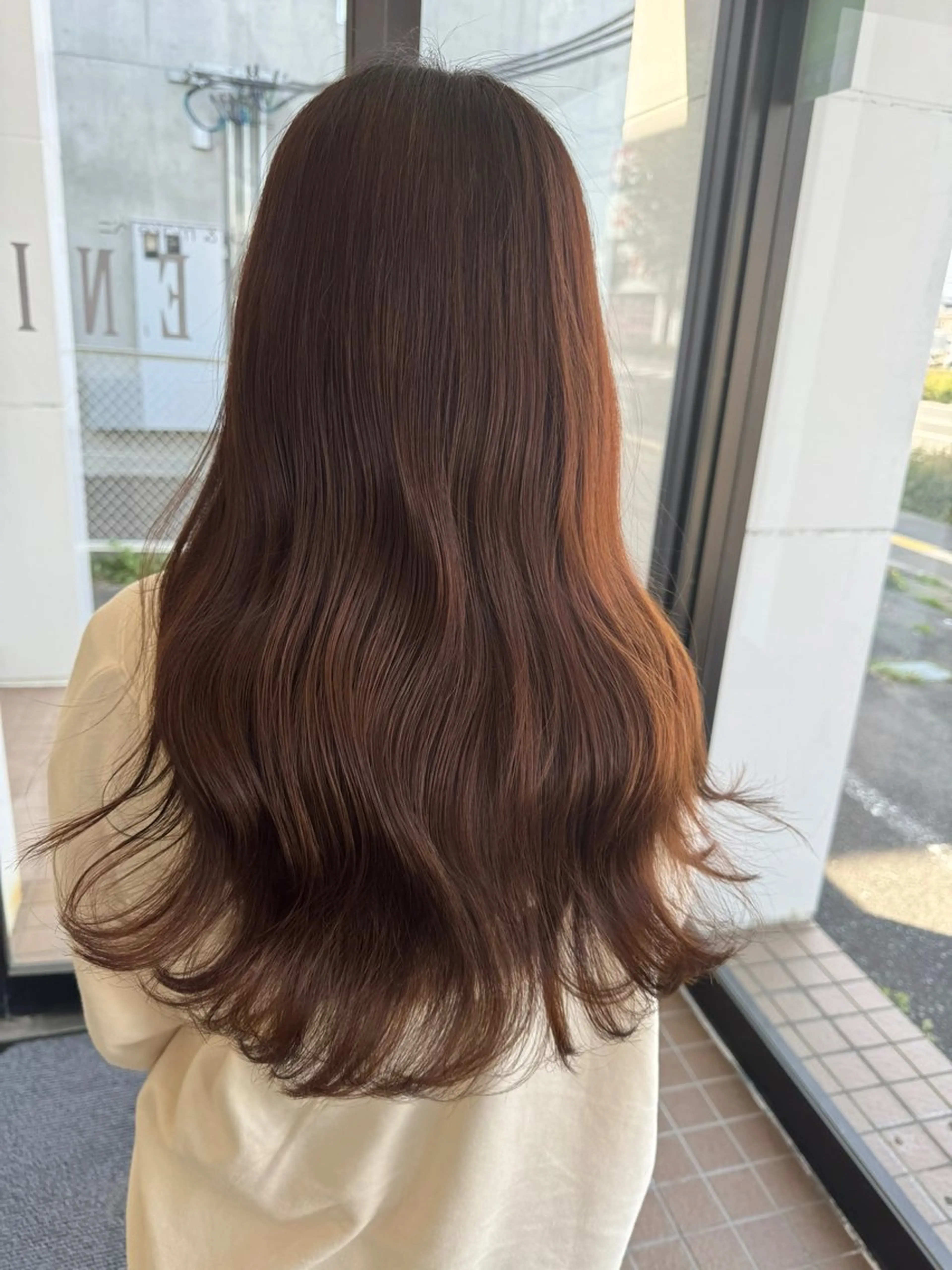 ロング カット ヘアカラー トリートメント 🇰🇷韓国風顔周り NANAMI🇰🇷のヘアスタイル