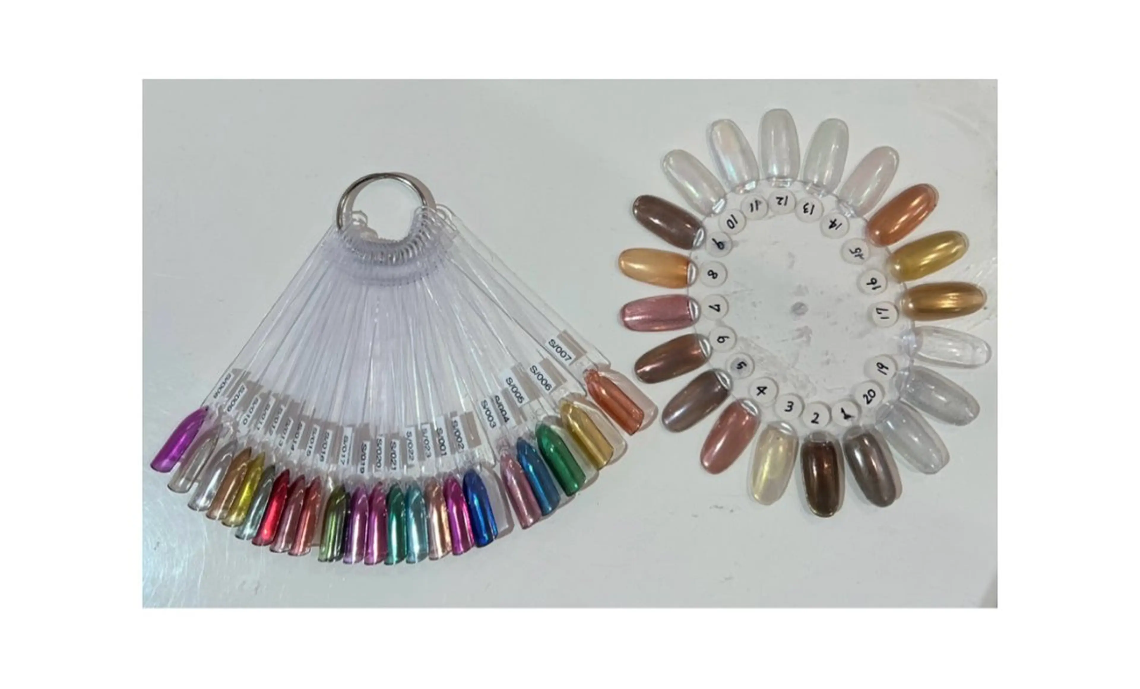 ネイル クリアネイル ミラーネイル Roy心斎橋 石川のネイルデザイン