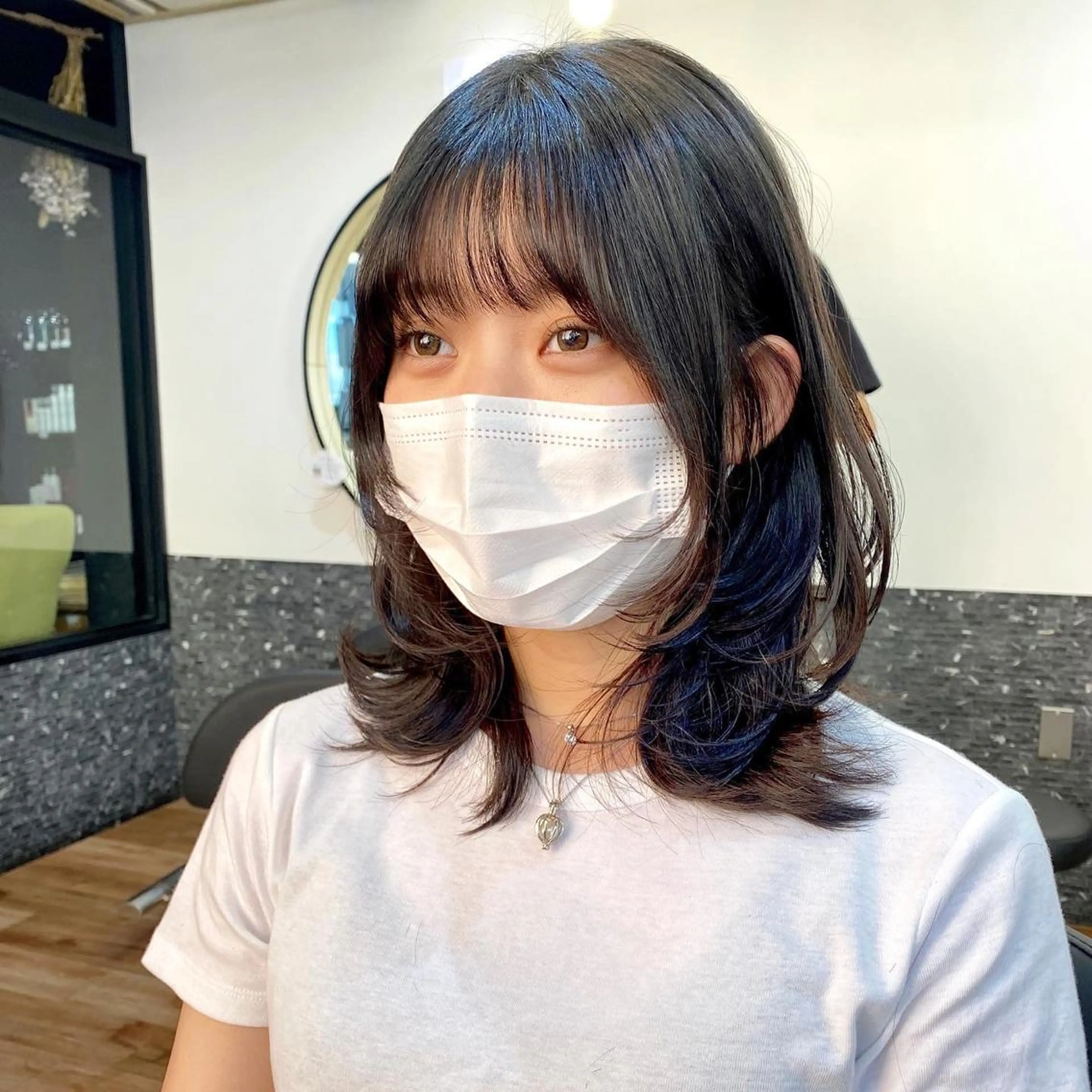 ミディアム 似合わせカット ウルフカット 似合わせレイヤー 🇰🇷荒木洋文のヘアスタイル