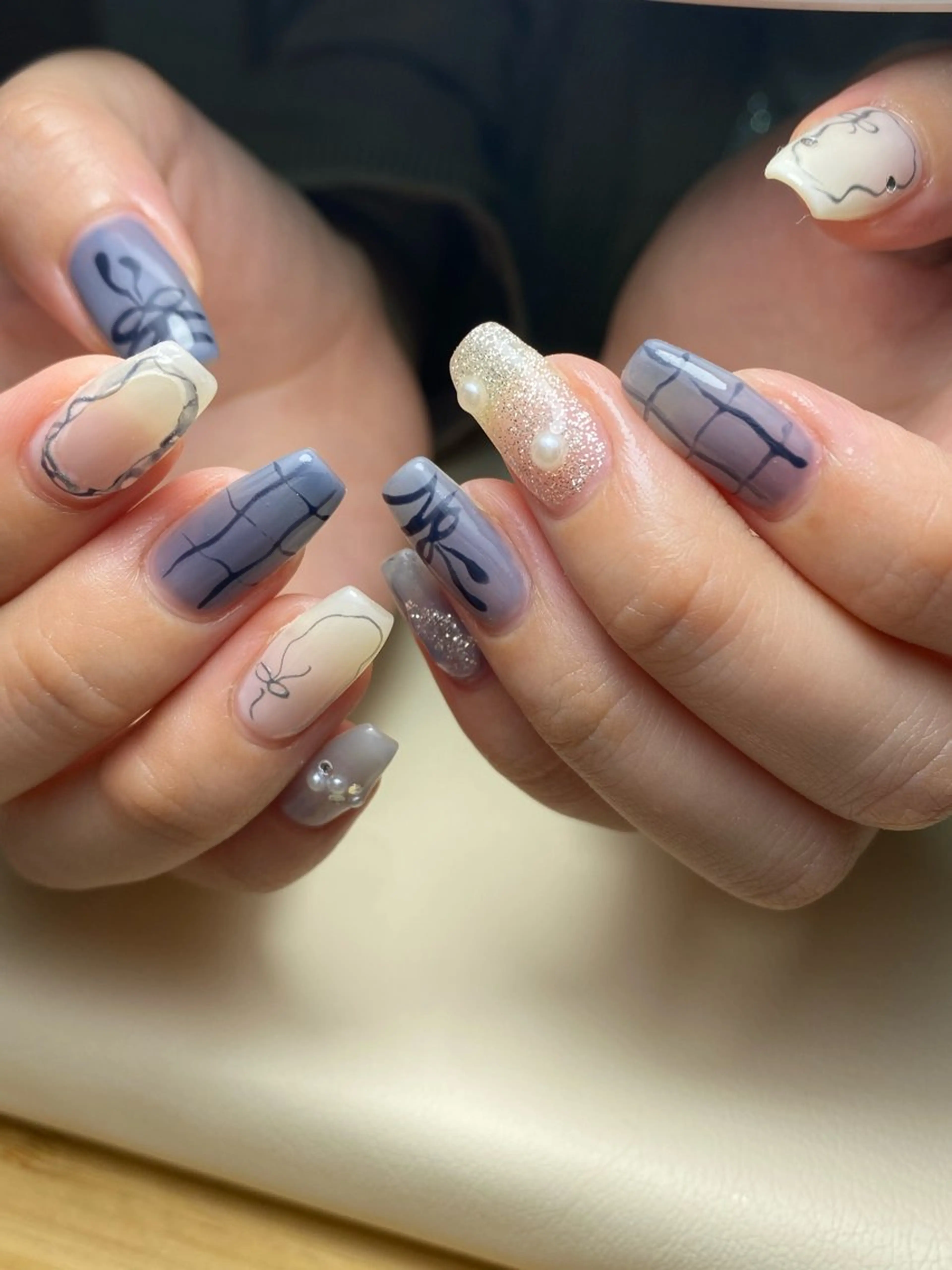 ネイル ハンドネイル atelier moamのネイルデザイン