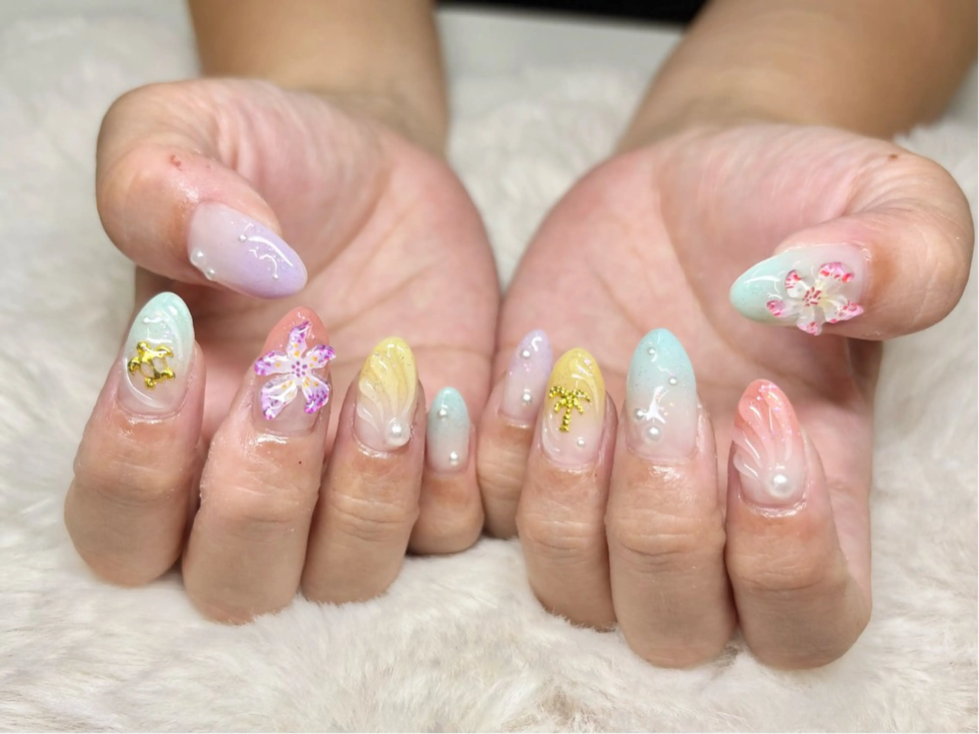 ネイル ハンドネイル FILL nail SHIORIのネイルデザイン