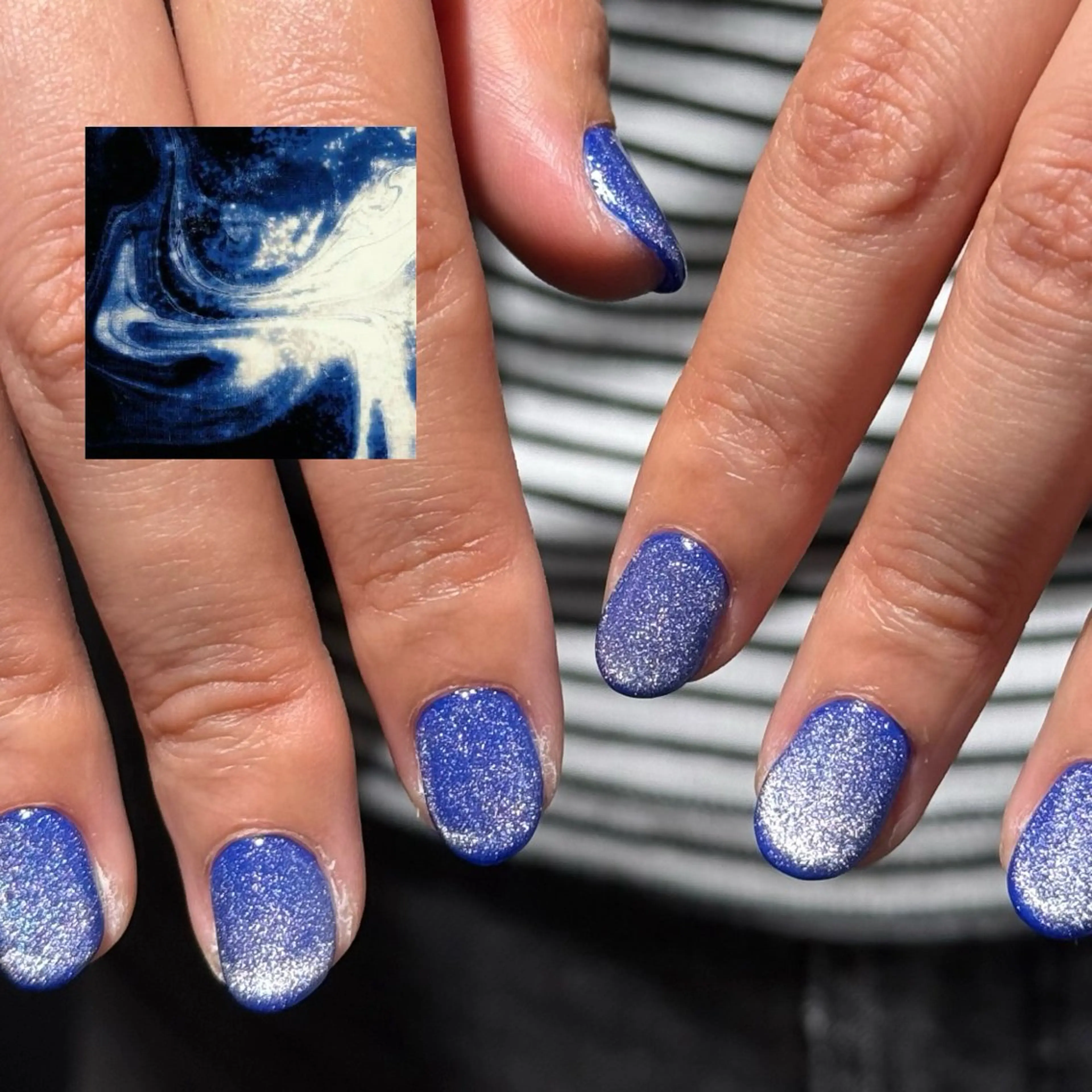 ネイル マグネットネイル ハンドネイル 本町NailUsaM imiKEINAのネイルデザイン