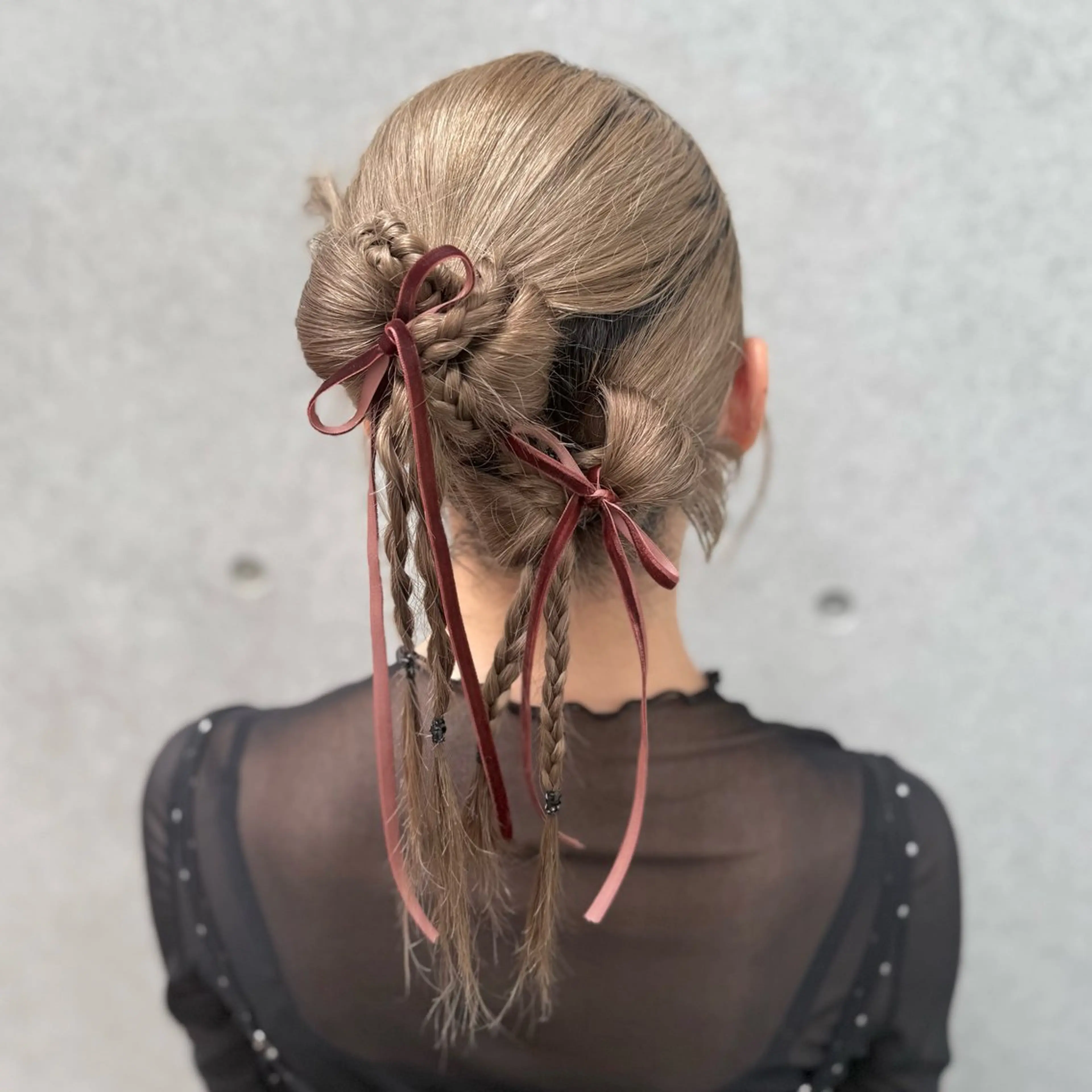 ヘアアレンジ ヘアセット 大浦 有紀子のマツエク・マツパデザイン