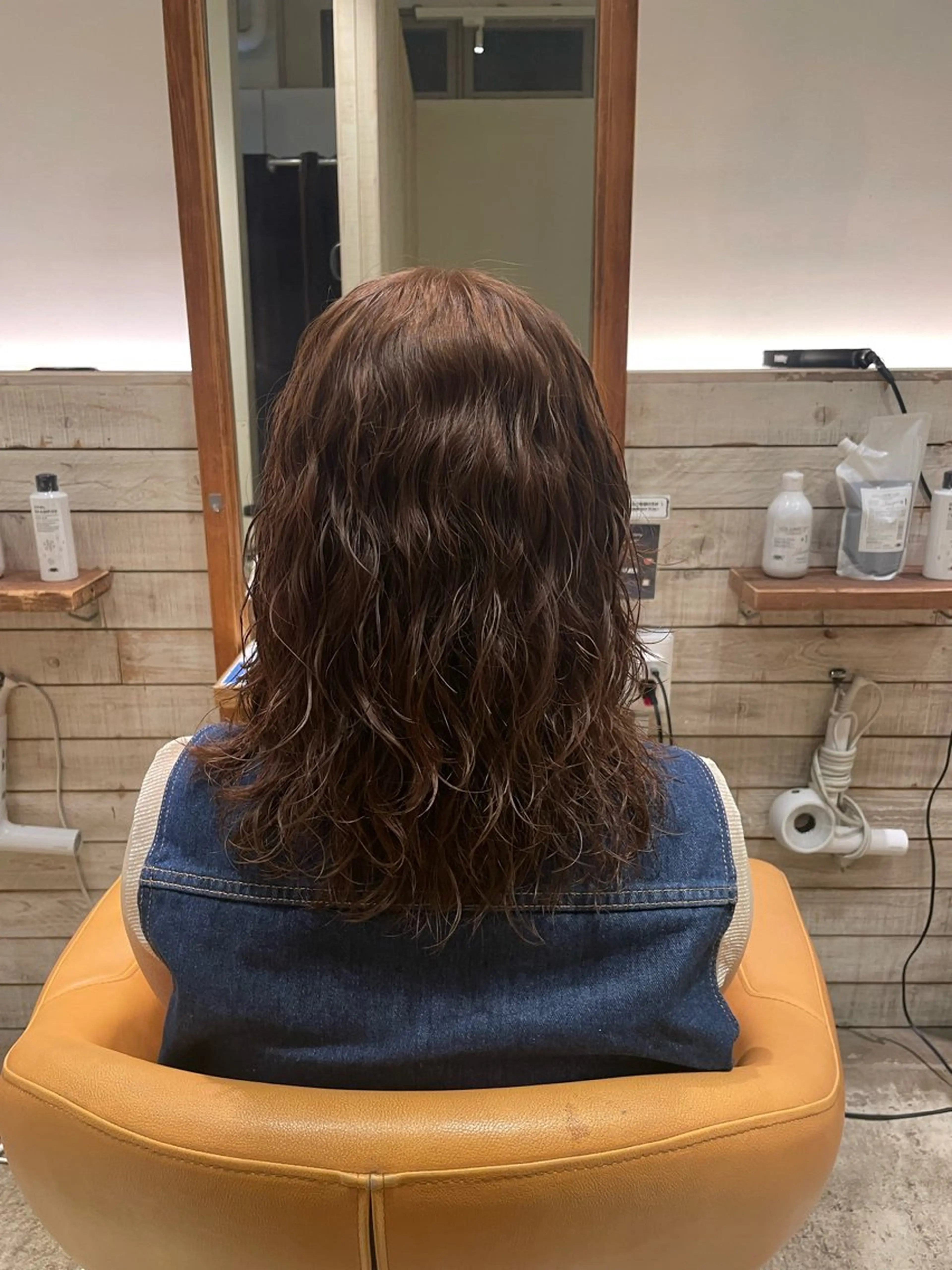 セミロング パーマ EARTH菊名店👾 ひらのすぐるのヘアスタイル