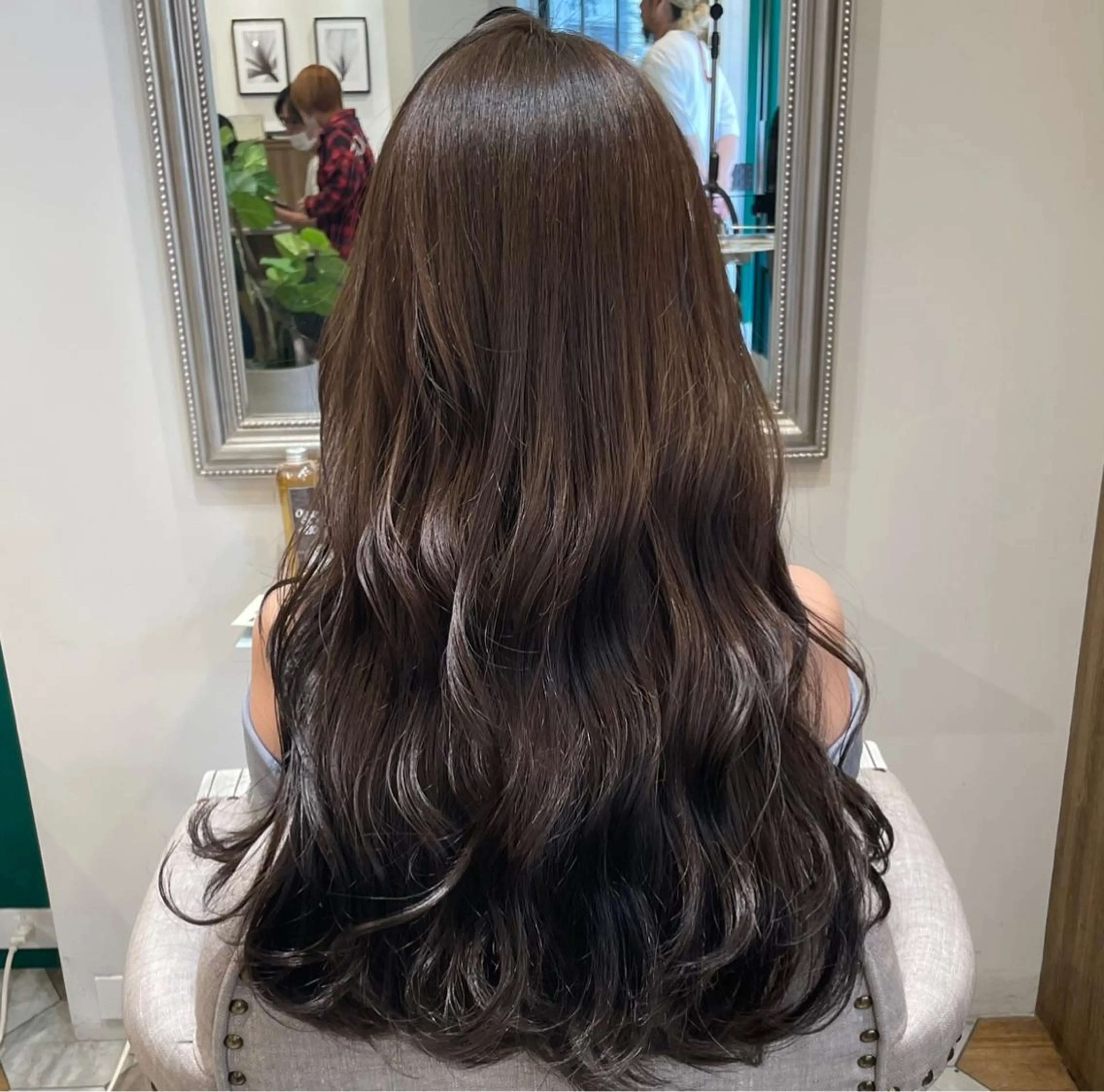 カラー アッシュ ブラウンカラー moon所属・【メンズ特化】 畑山莉央のヘアスタイル