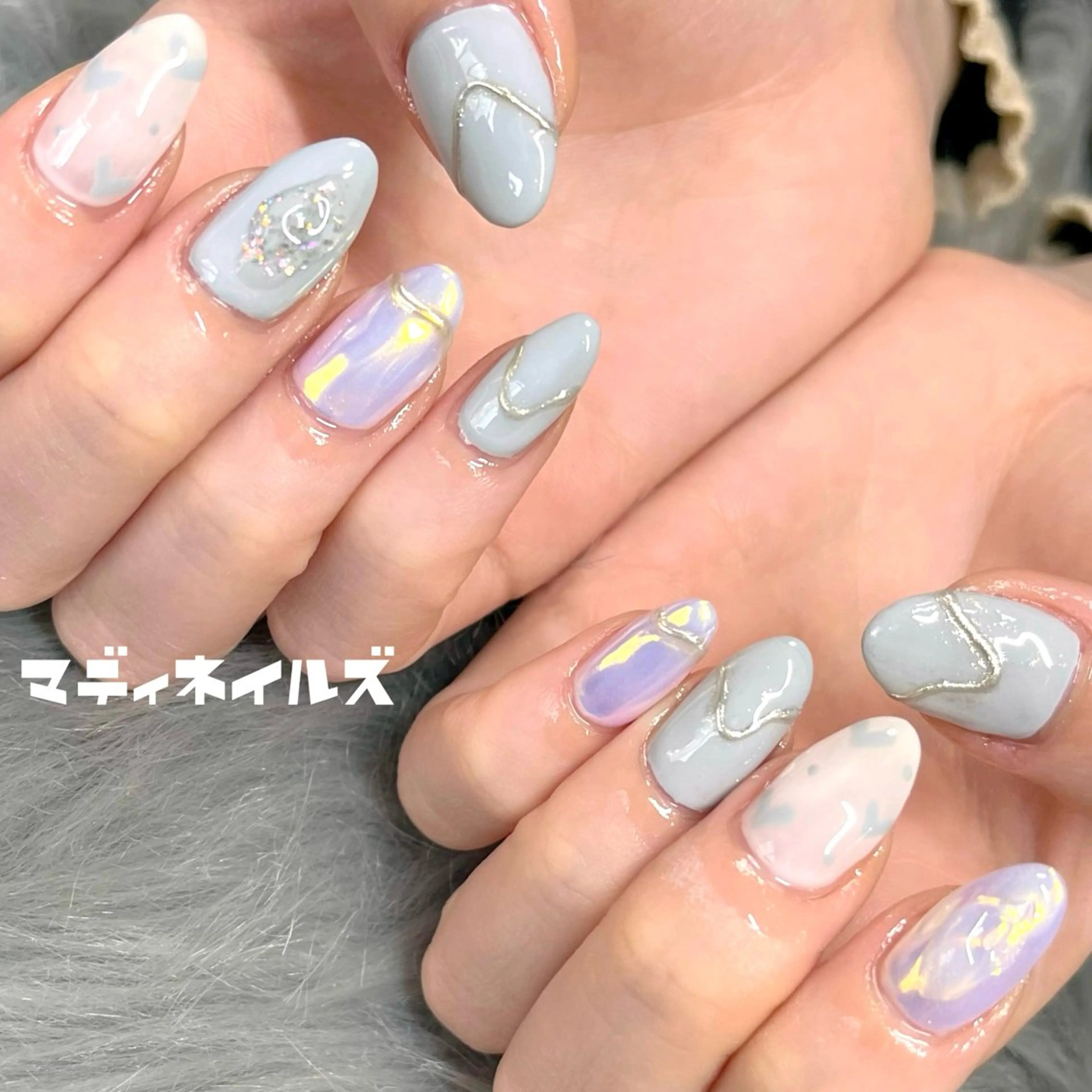 ネイル ニュアンスネイル MADDY NAILS所属・MADDYNAILS ✴︎柏痛ネイルのネイルデザイン