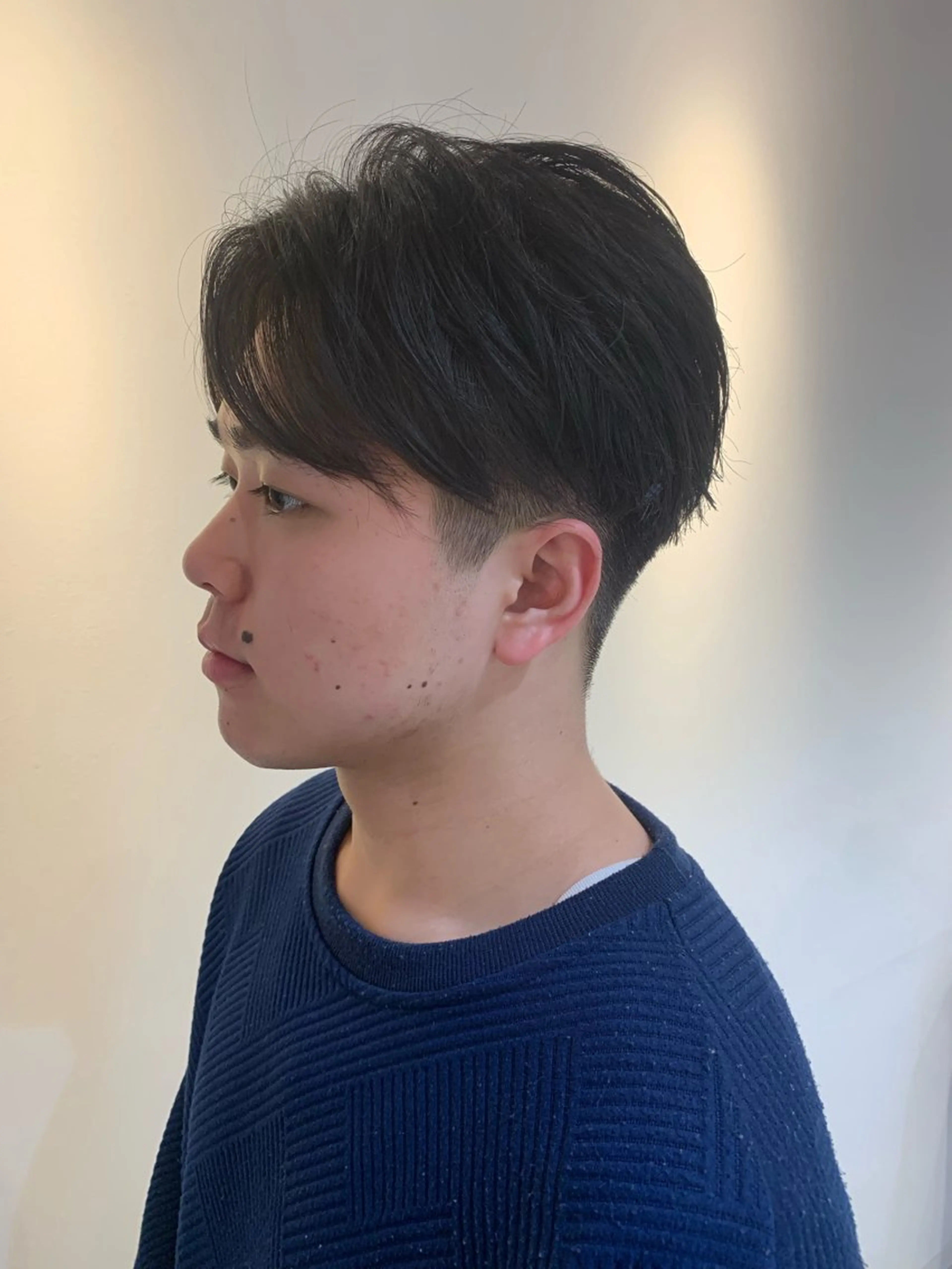 ショート メンズ センターパート 刈り上げ カット スカイレビュー所属・Yu /マッシュ/ スパイキーショートのヘアスタイル