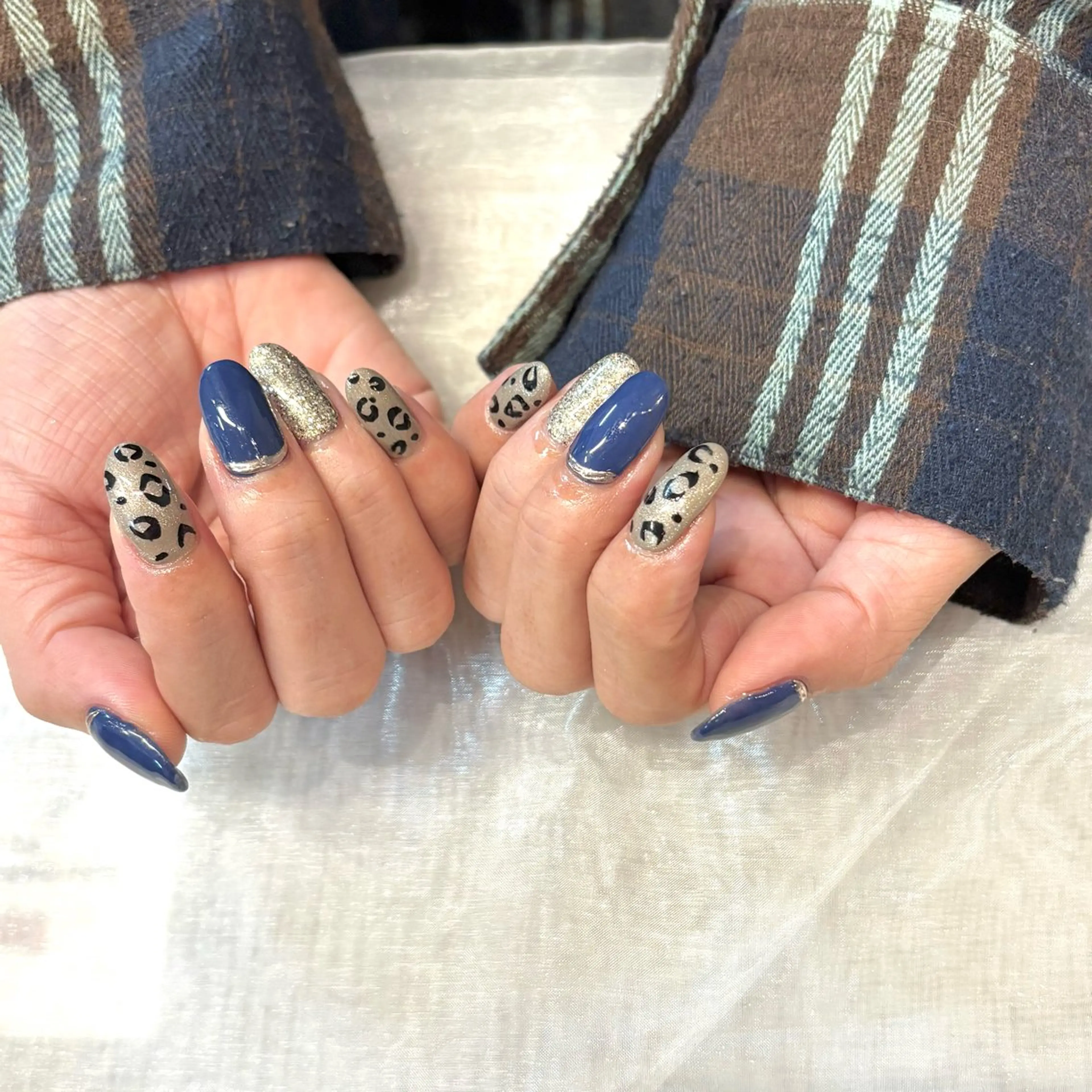 ネイル アニマル柄 ハンドネイル Chipie_ ayanoのネイルデザイン