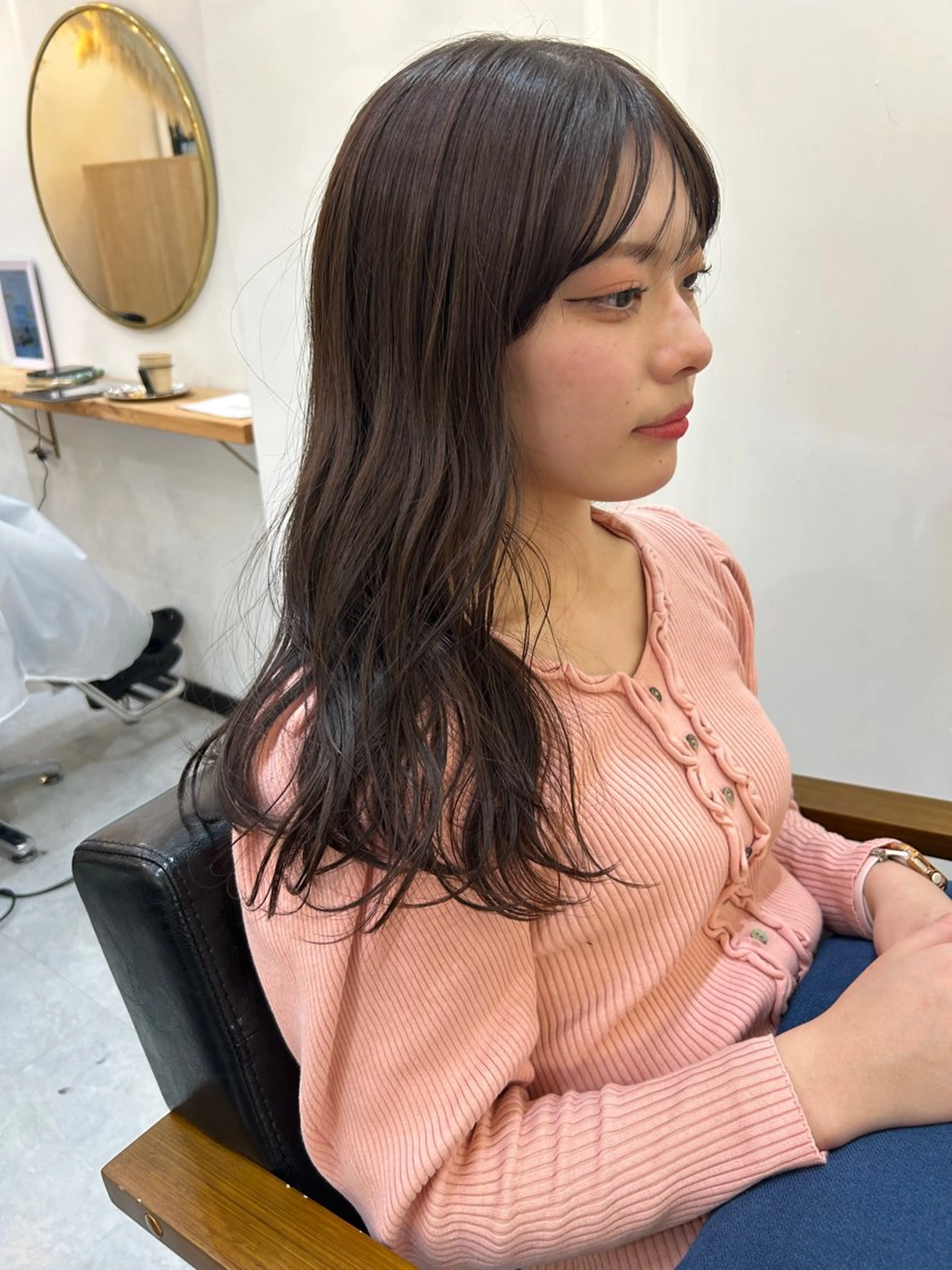 ロング カラー ヘアカラー CARICIA 白木 由里加のヘアスタイル