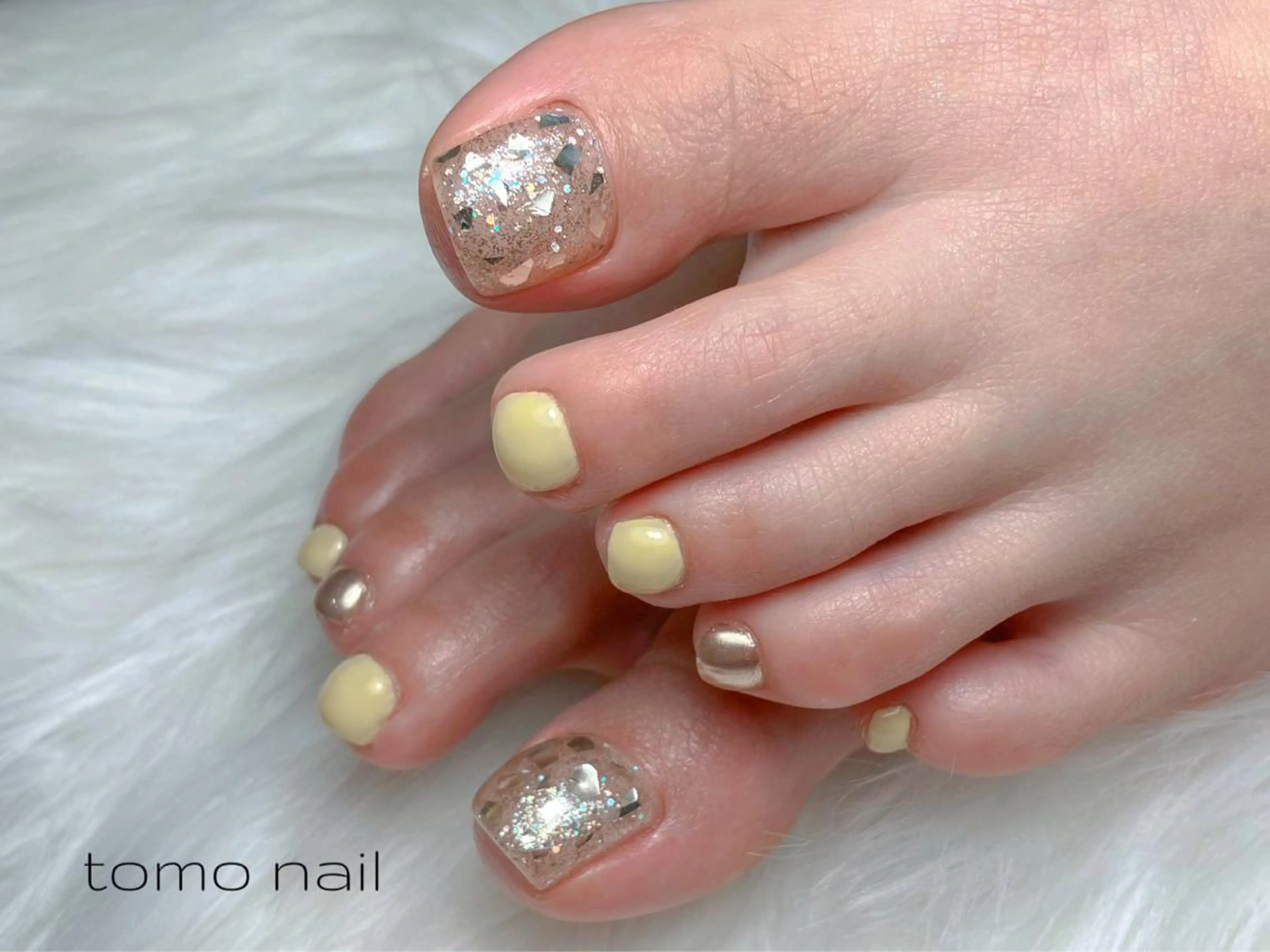 ネイル フットネイル Private nail salon Lune【リュヌ】所属・nail salon tomoのネイルデザイン