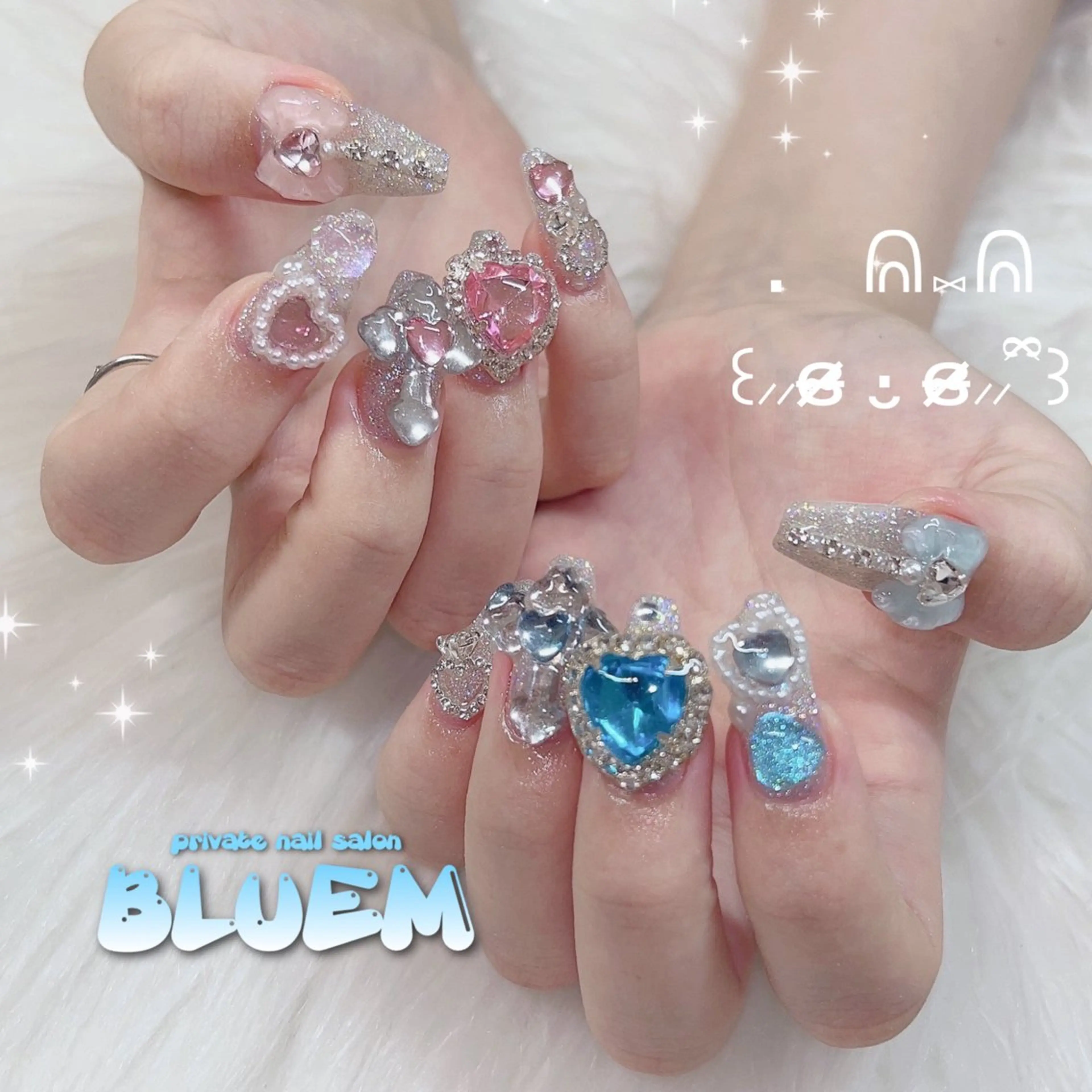 ネイル ハンドネイル BLUEM なな🐶のネイルデザイン