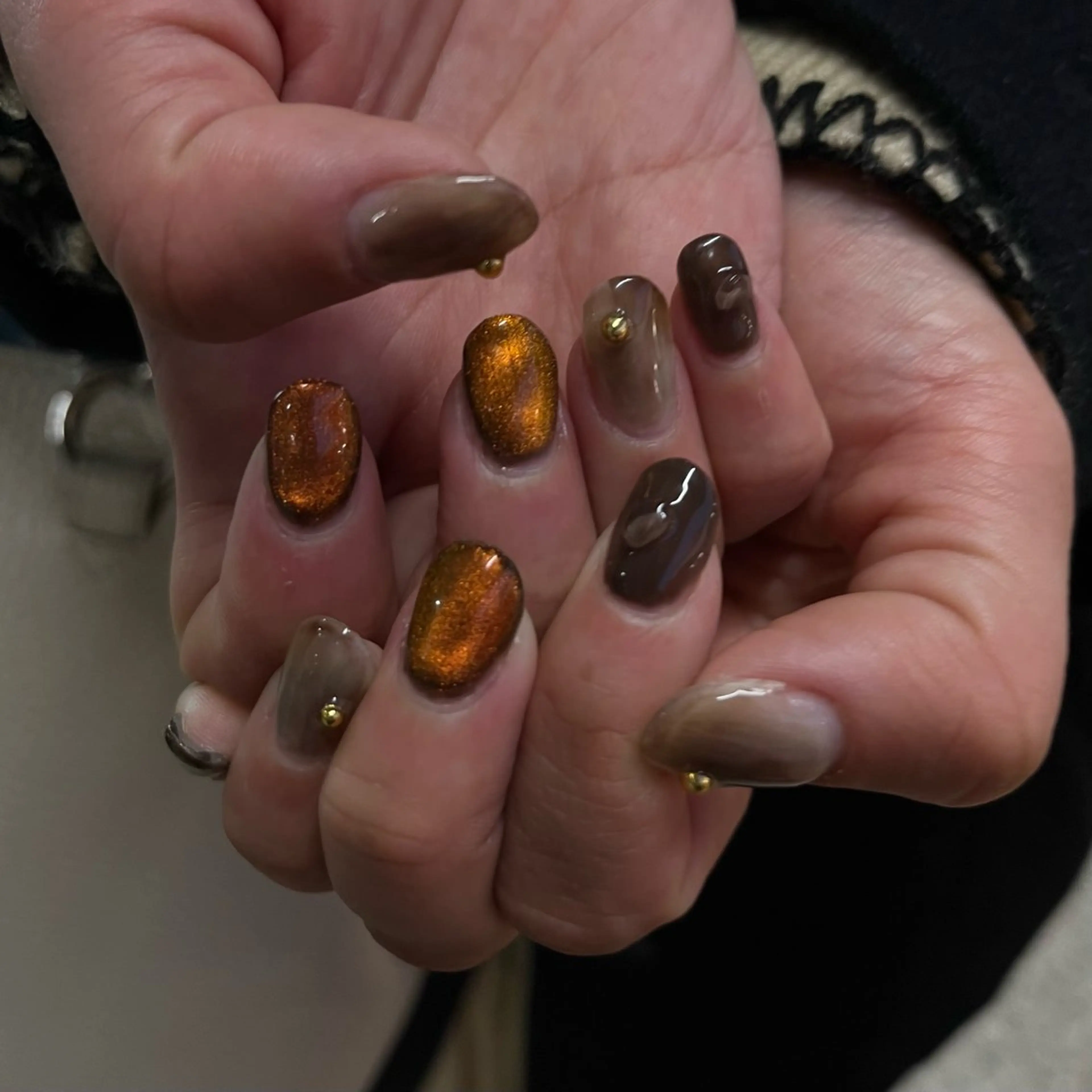 ネイル アートネイル ニュアンスネイル umi nailのネイルデザイン