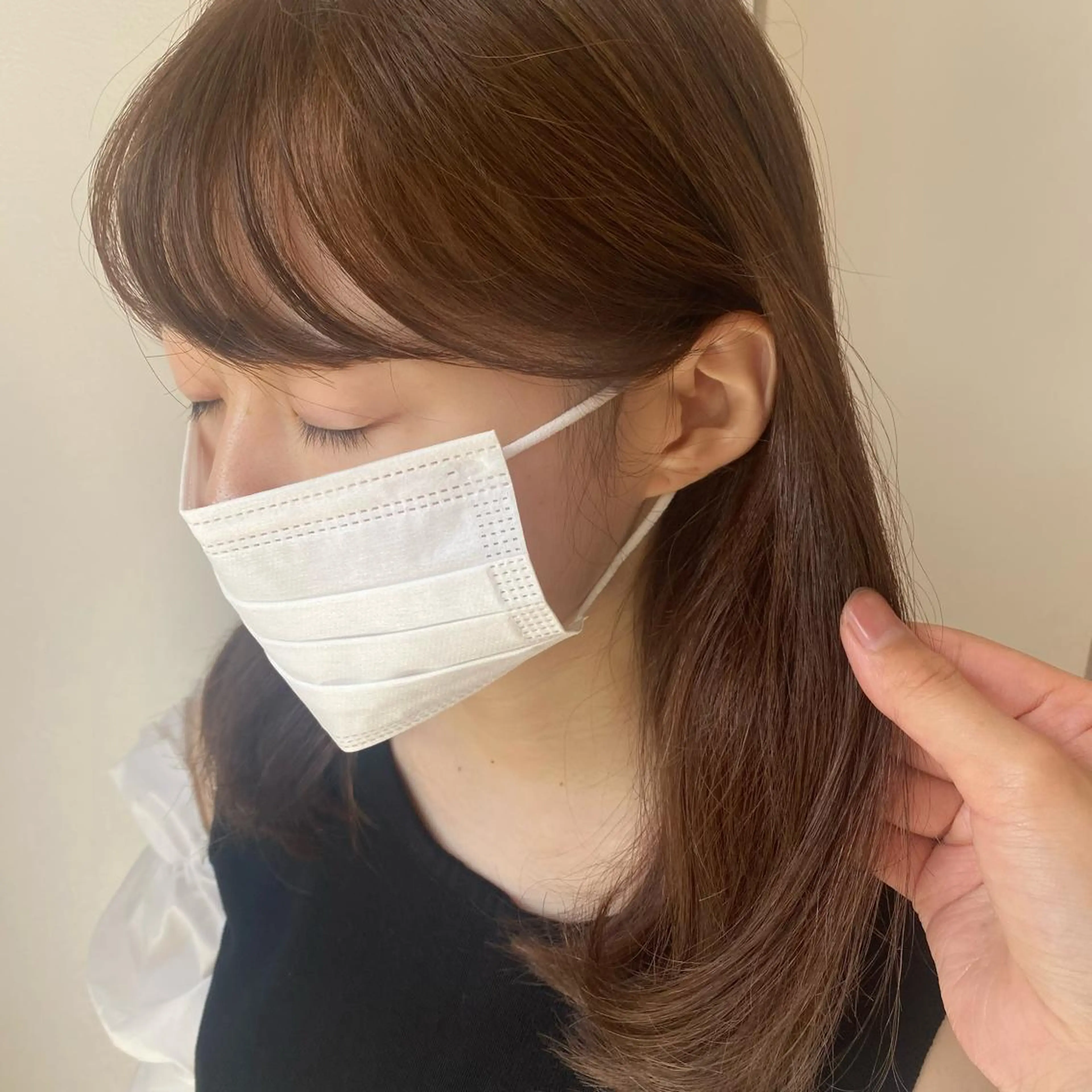 セミロング カラー ベージュカラー ブラウンカラー Seymour  and    Sons所属・🌷Asuka /レイヤーカット🌷のヘアスタイル