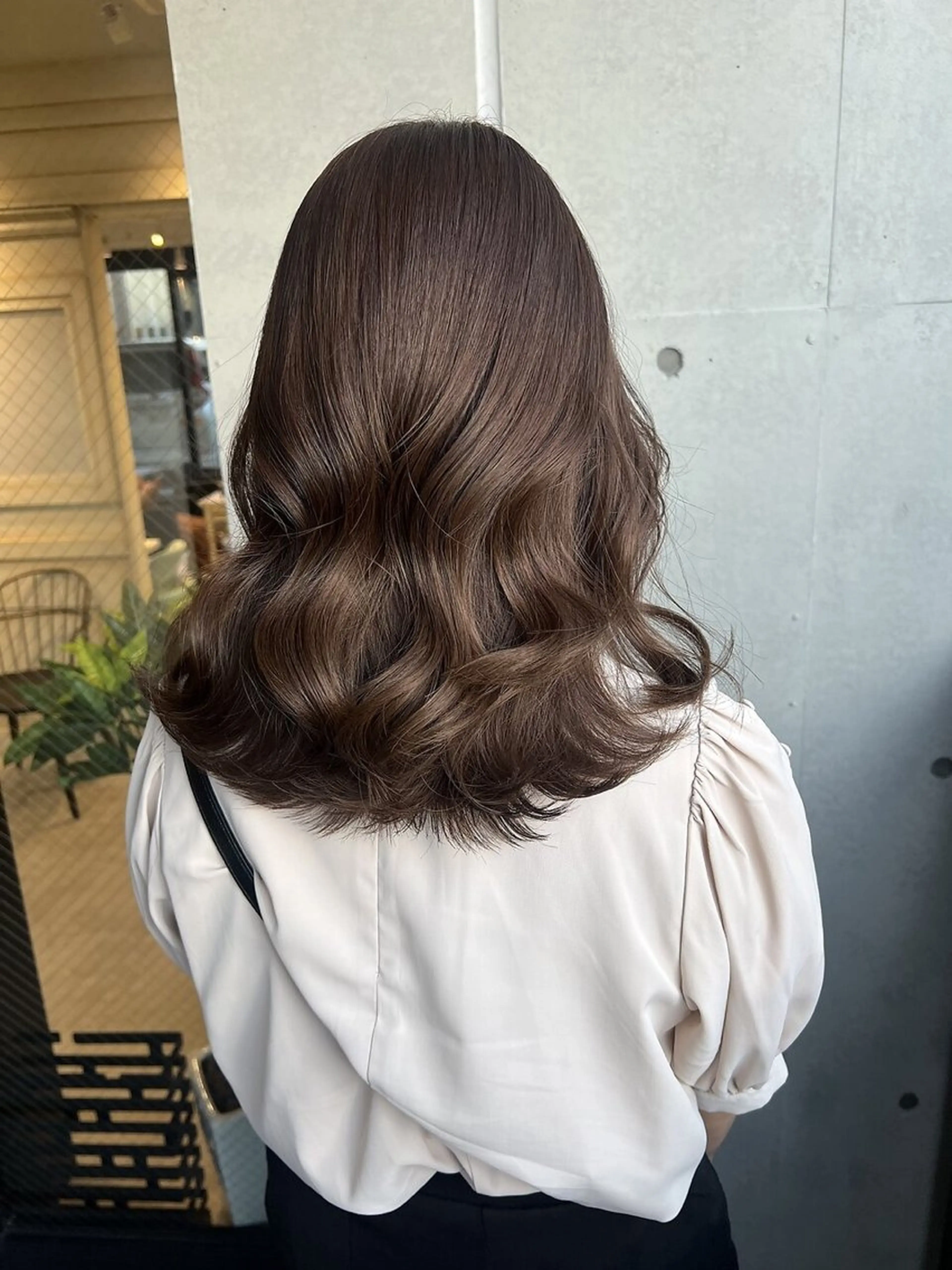 ミディアム カラー ヘアカラー ハイトーン/ブリーチ 💙みずき💙のヘアスタイル