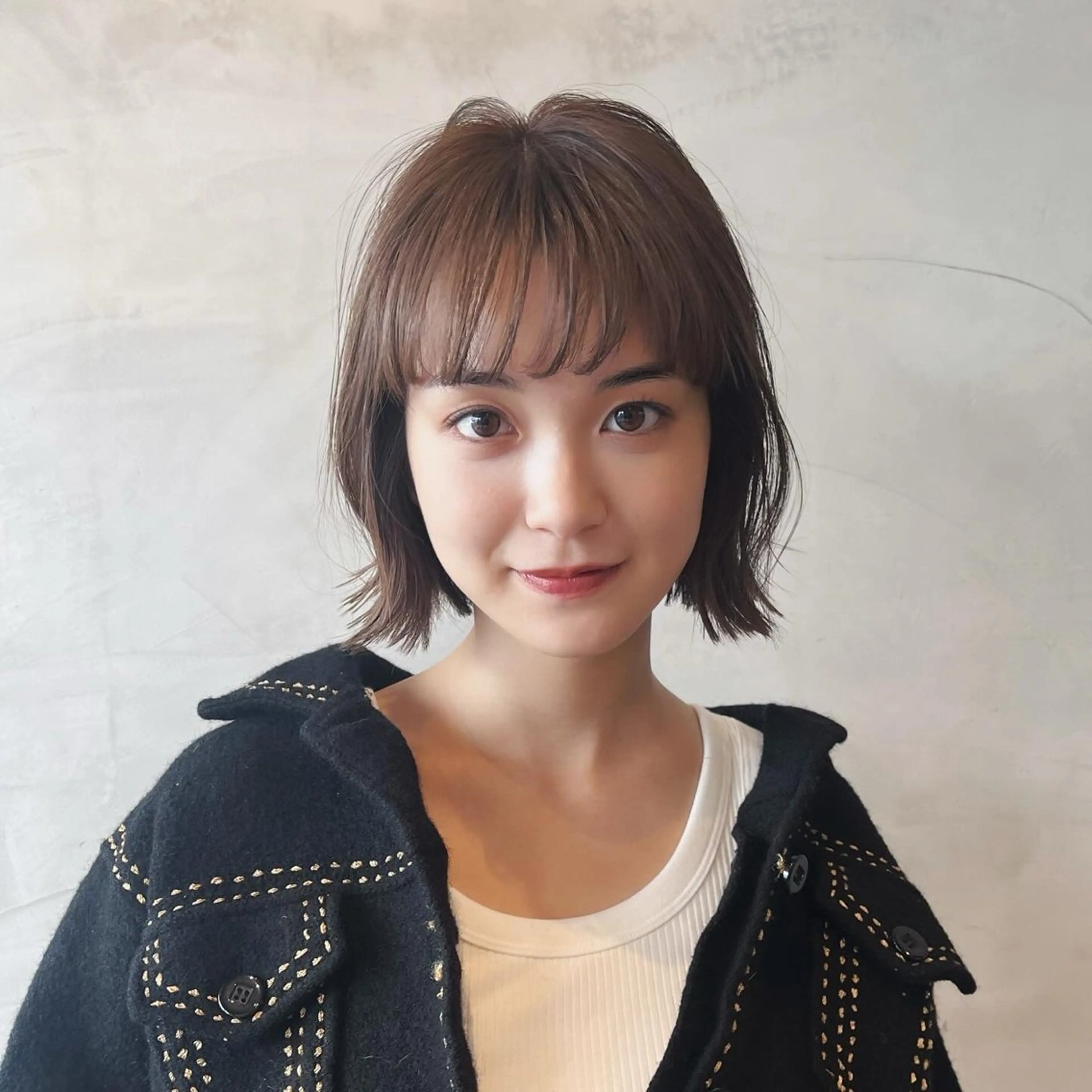 ミディアム ボブ くぎお けんじのヘアスタイル