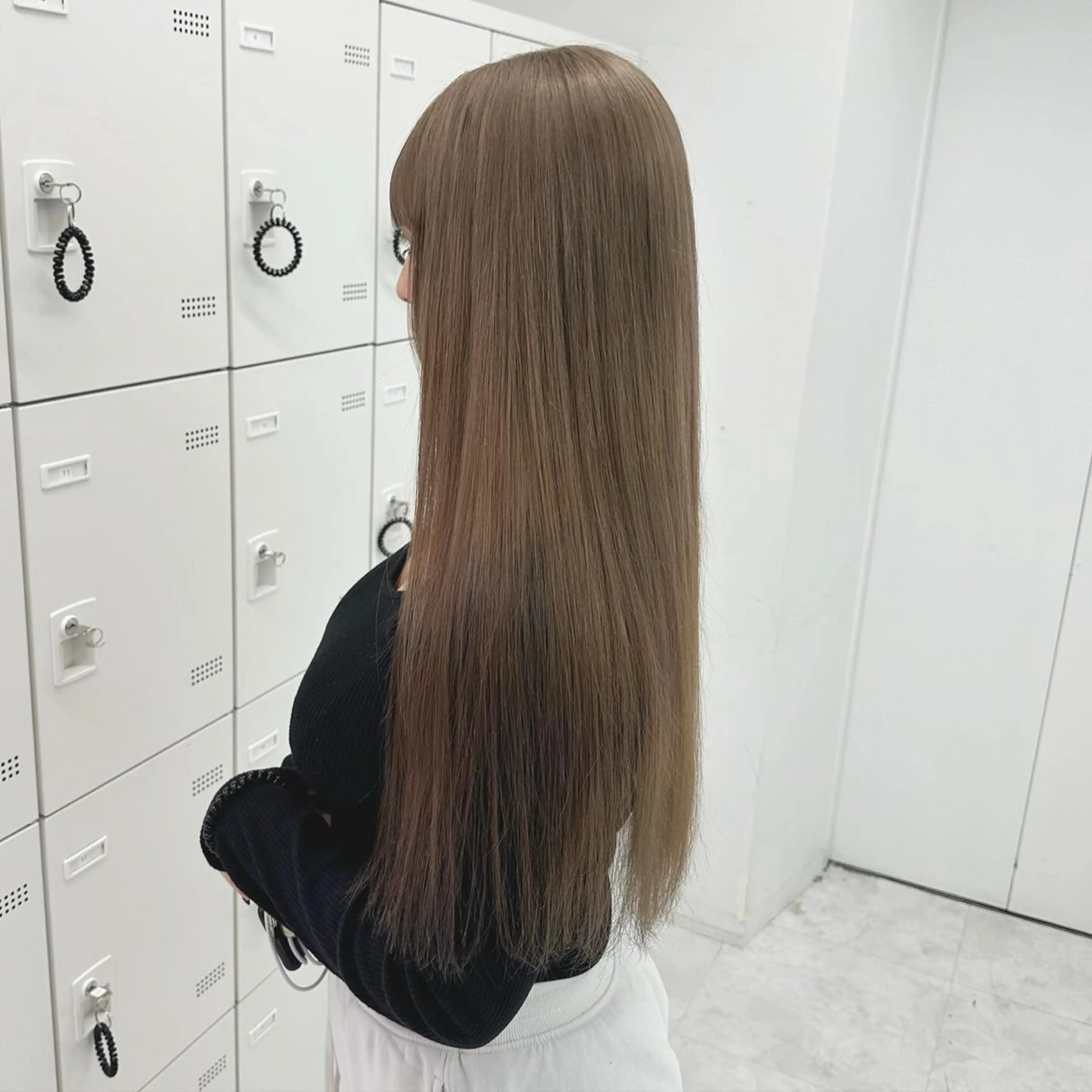 カラー マンツーマン/原宿/ 透明感カラー⭐️のヘアスタイル