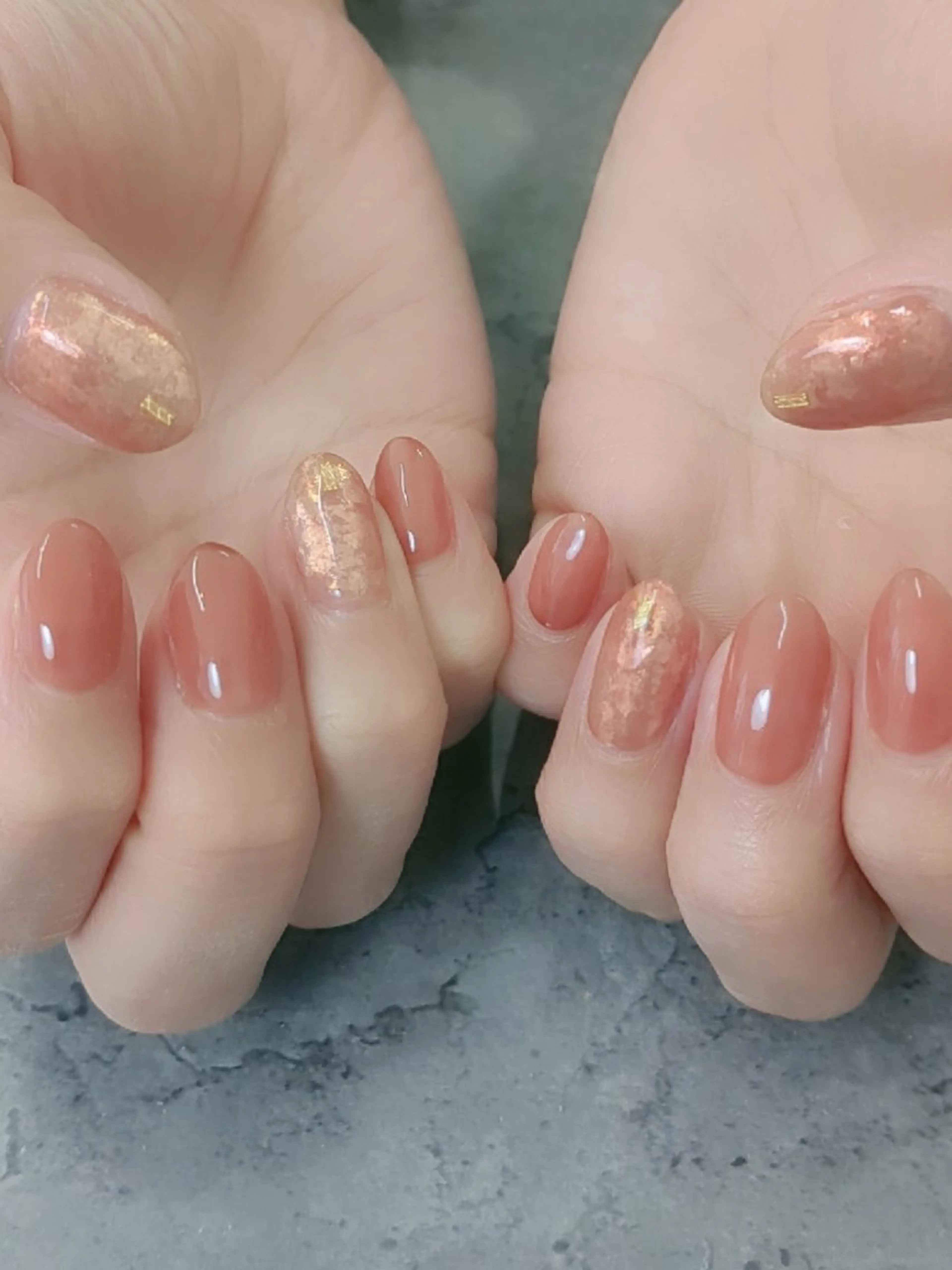 ✨ハンドシンプルコース💅当店サンプルからお選びいただけます❣️カラー変更、配置換え可能です☺️の写真