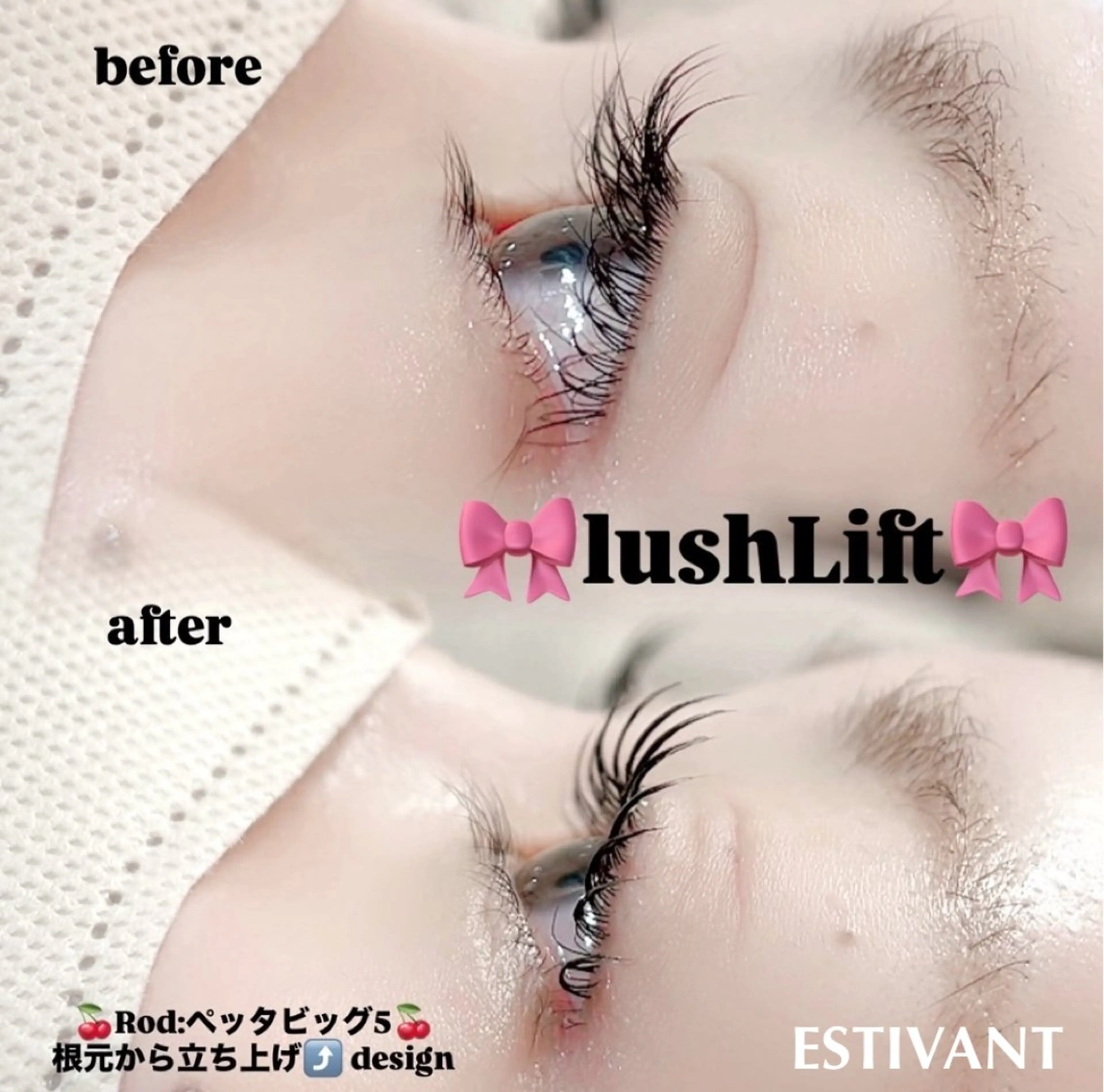 【心斎橋駅駅3分】🎀まつ毛パーマ🎀デビュー前クーポン(限定5名)¥1500 ※パリジェンヌ不可の写真