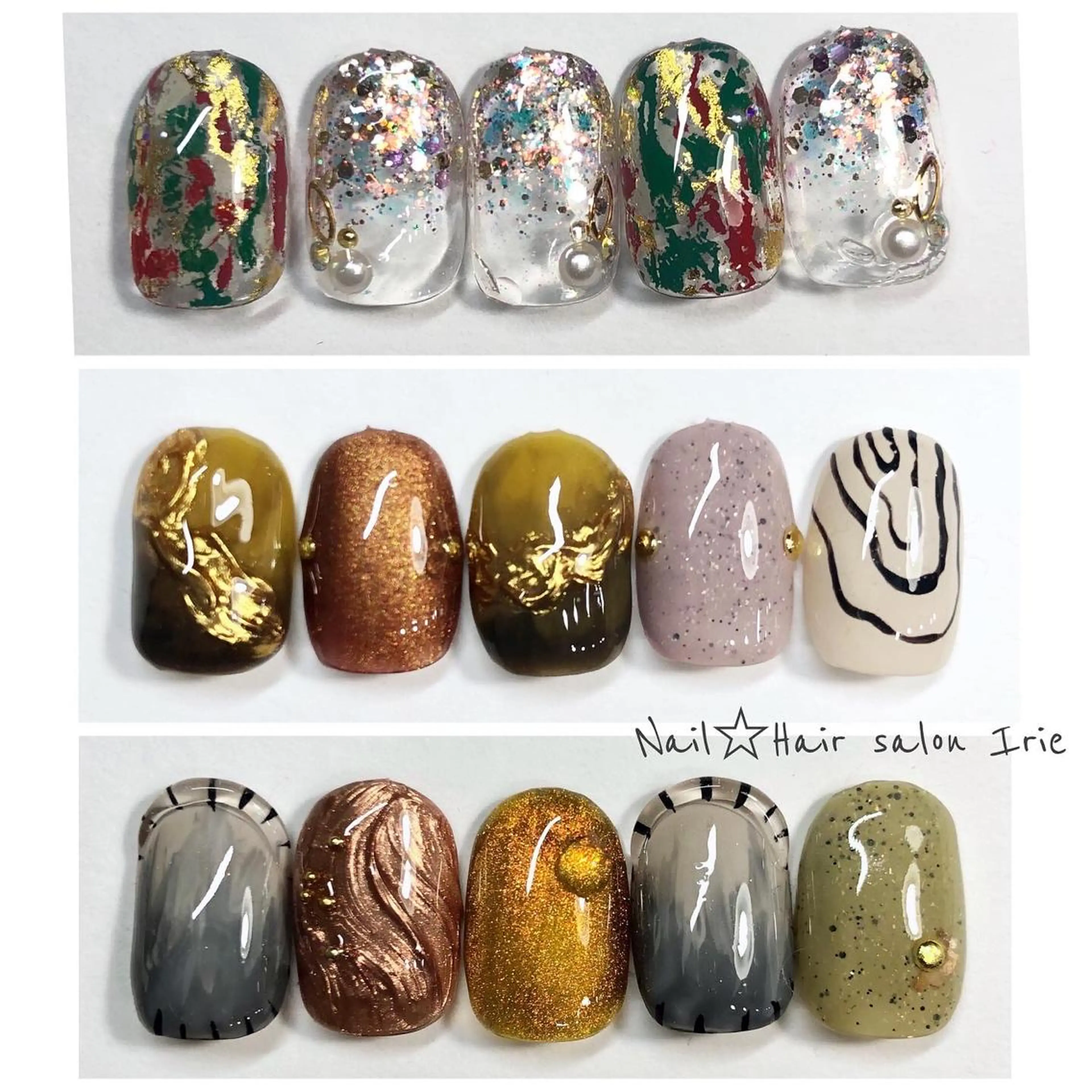 ネイル ハンドネイル Hair salon Irie所属・與儀 知佳のネイルデザイン