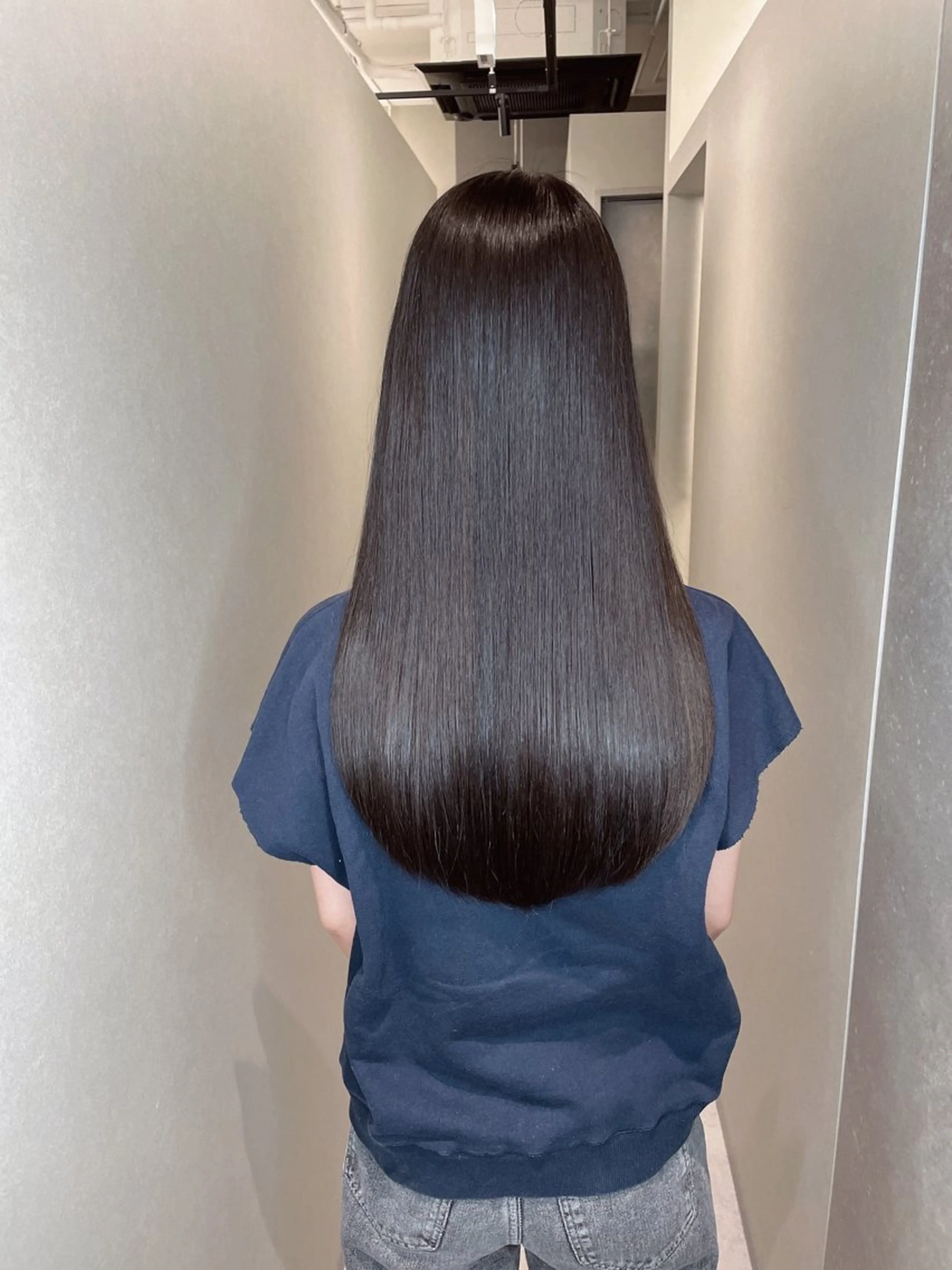 ロング カラー くせ毛 髪質改善 BOOTH share saron所属・今井 勝也のヘアスタイル