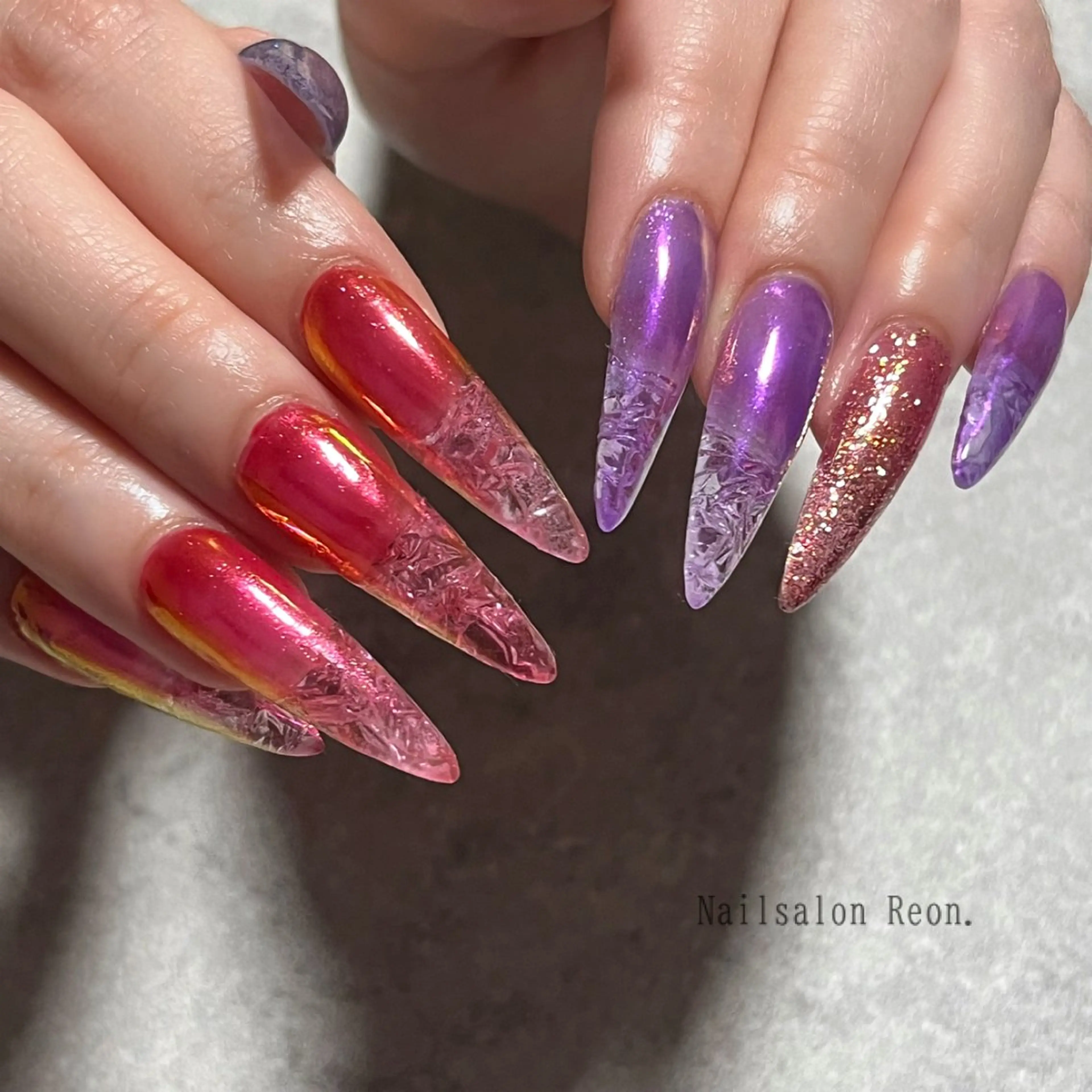 ネイル ネイルチップ ハンドネイル Nailsalon Reon.のネイルデザイン