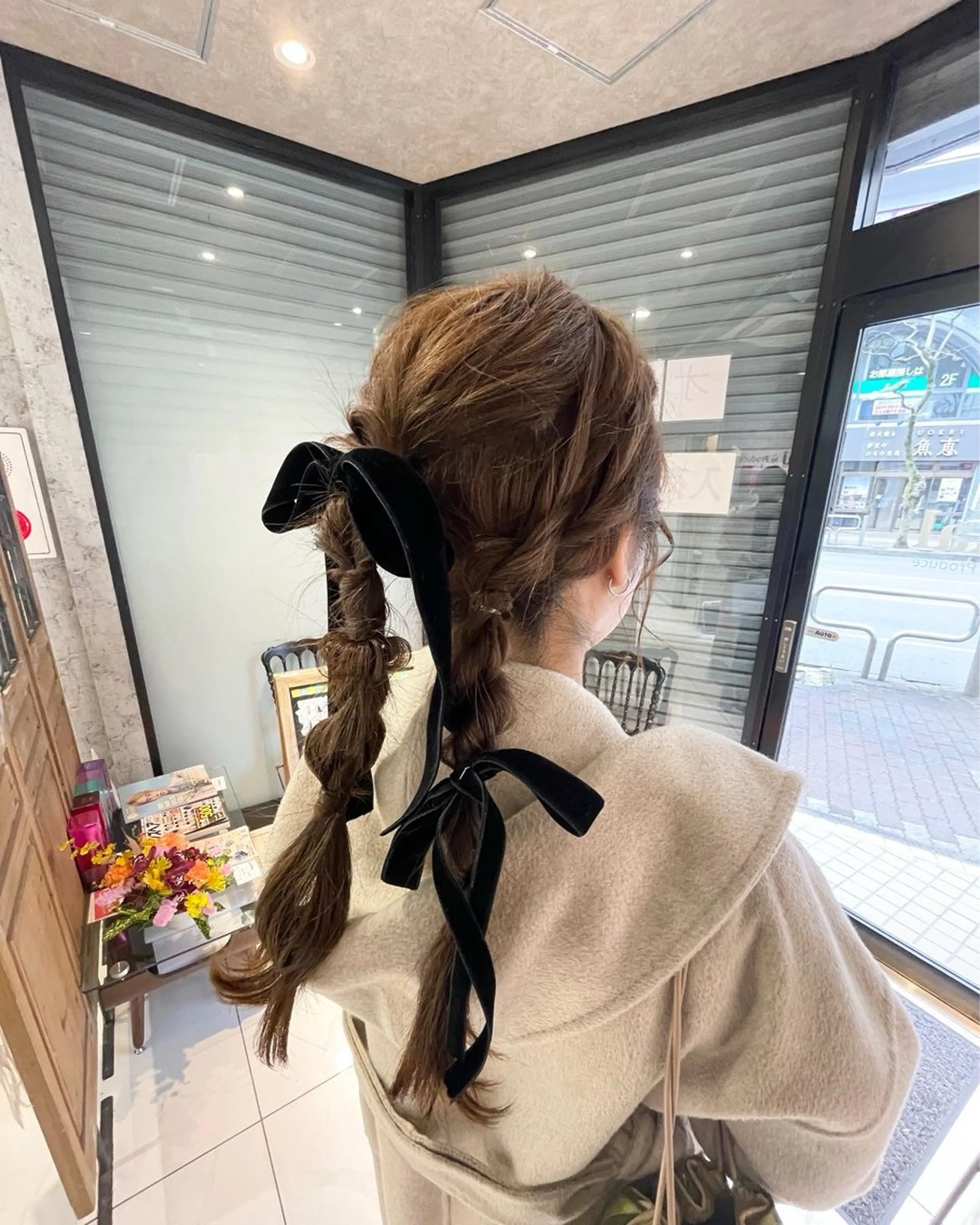 ヘアアレンジ ヘアセット 🖤sumire🖤 eye/men'sのマツエク・マツパデザイン