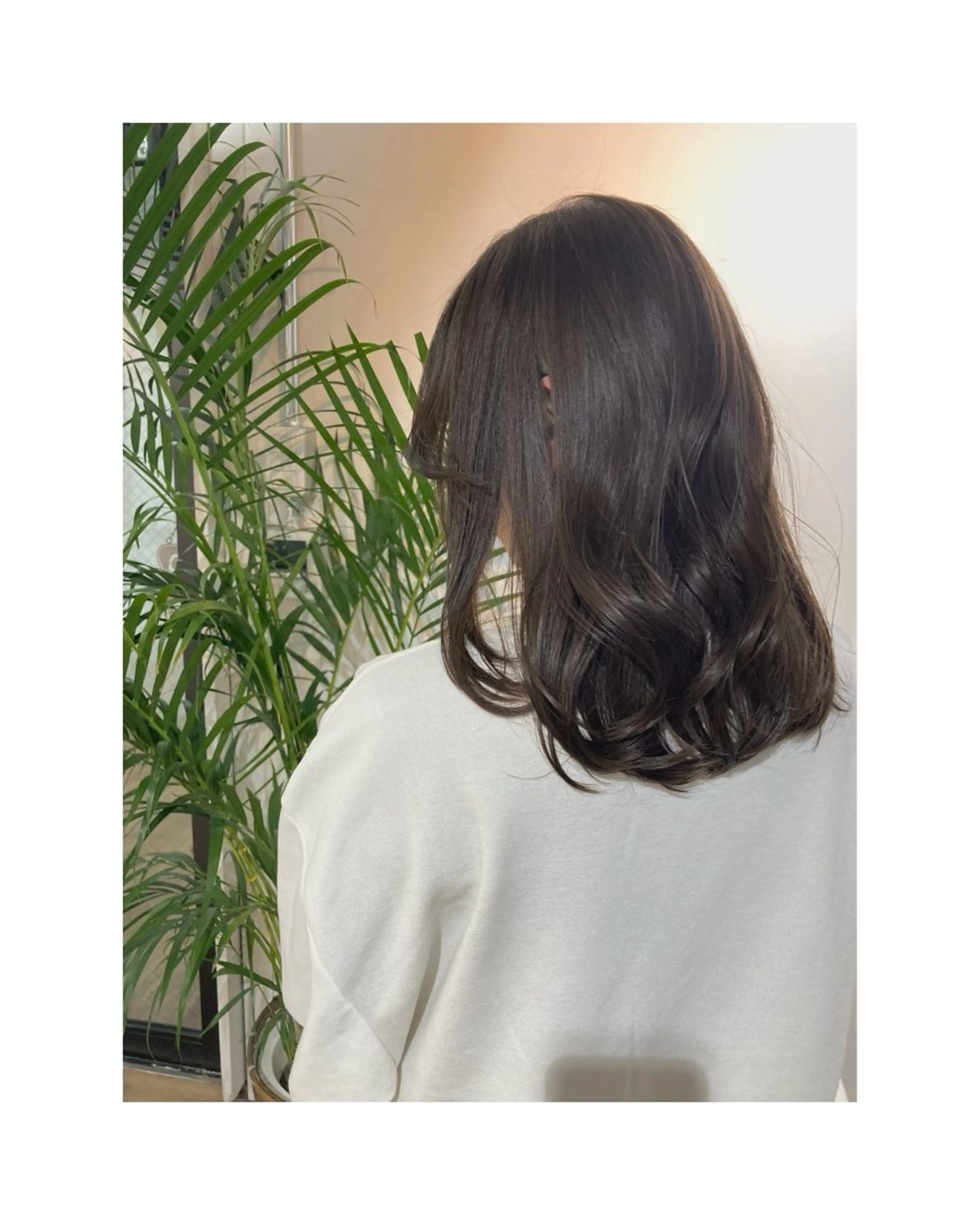セミロング カット ヘアカラー 『Zen』 juraのヘアスタイル