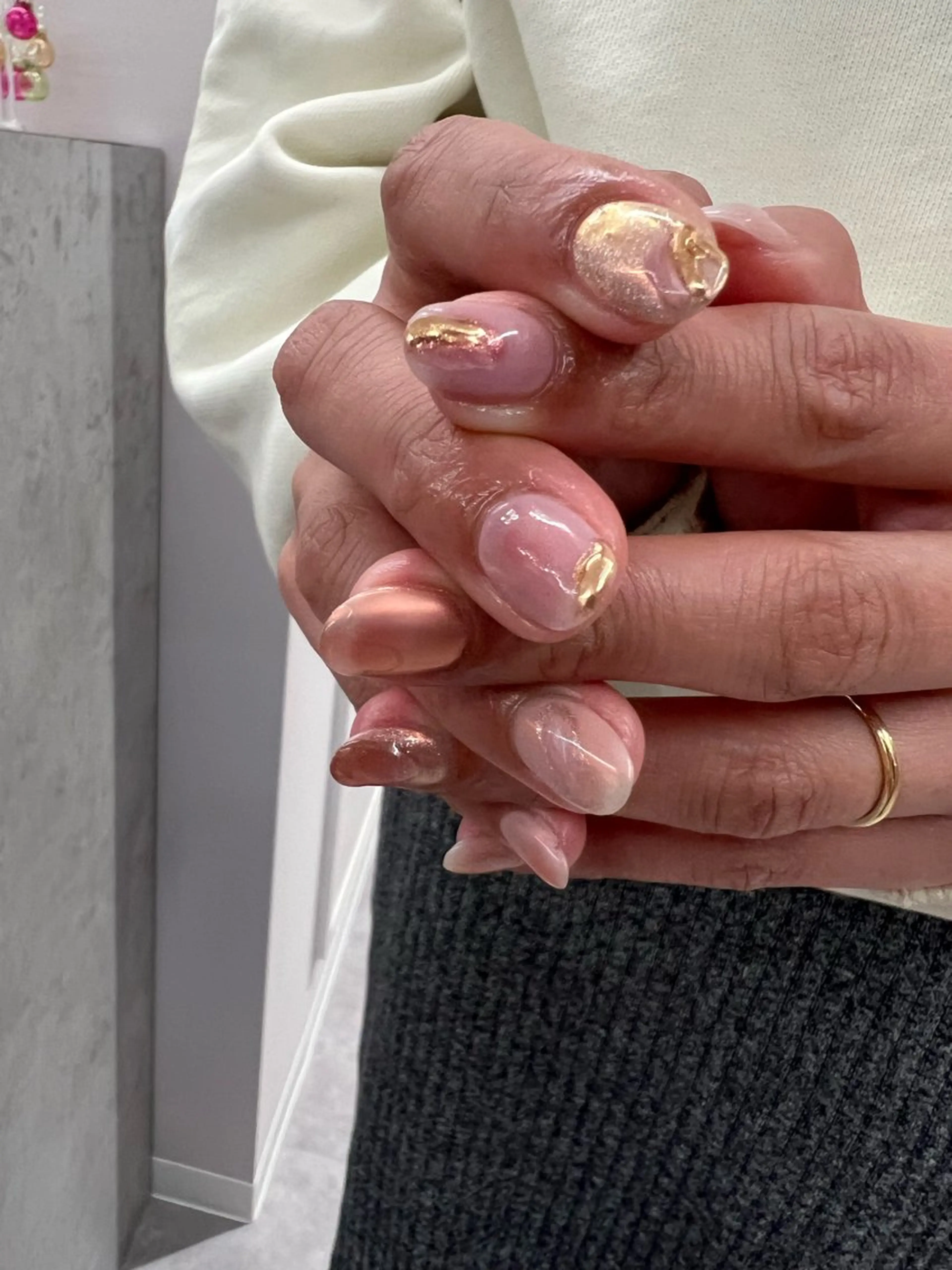 ネイル ニュアンスネイル Bana_ Nailのネイルデザイン
