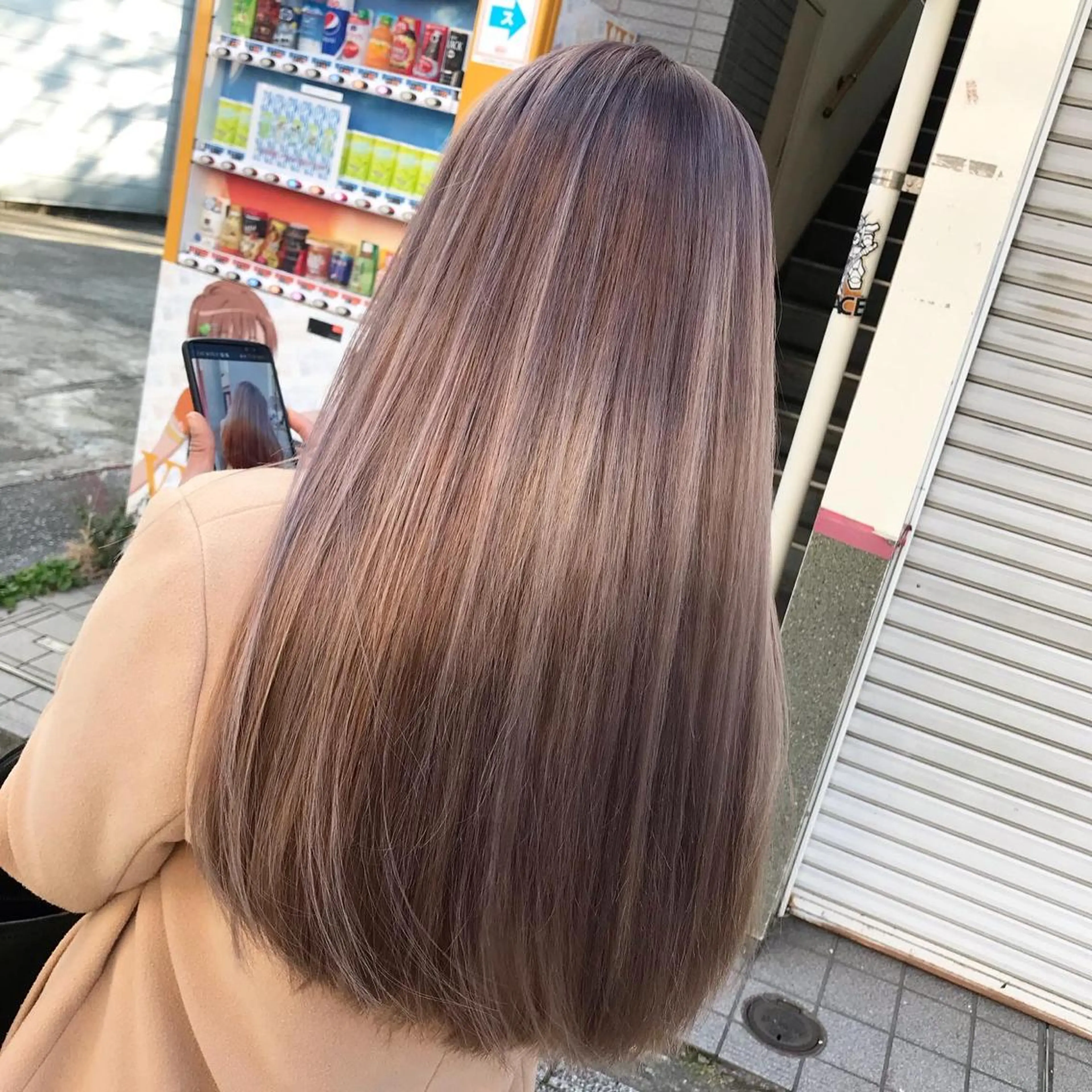 ロング カラー バレイヤージュ ブリーチ レイヤーカット AN'TIA小作所属・AN'TIA小作代表 ⭐︎kazuma⭐︎のヘアスタイル