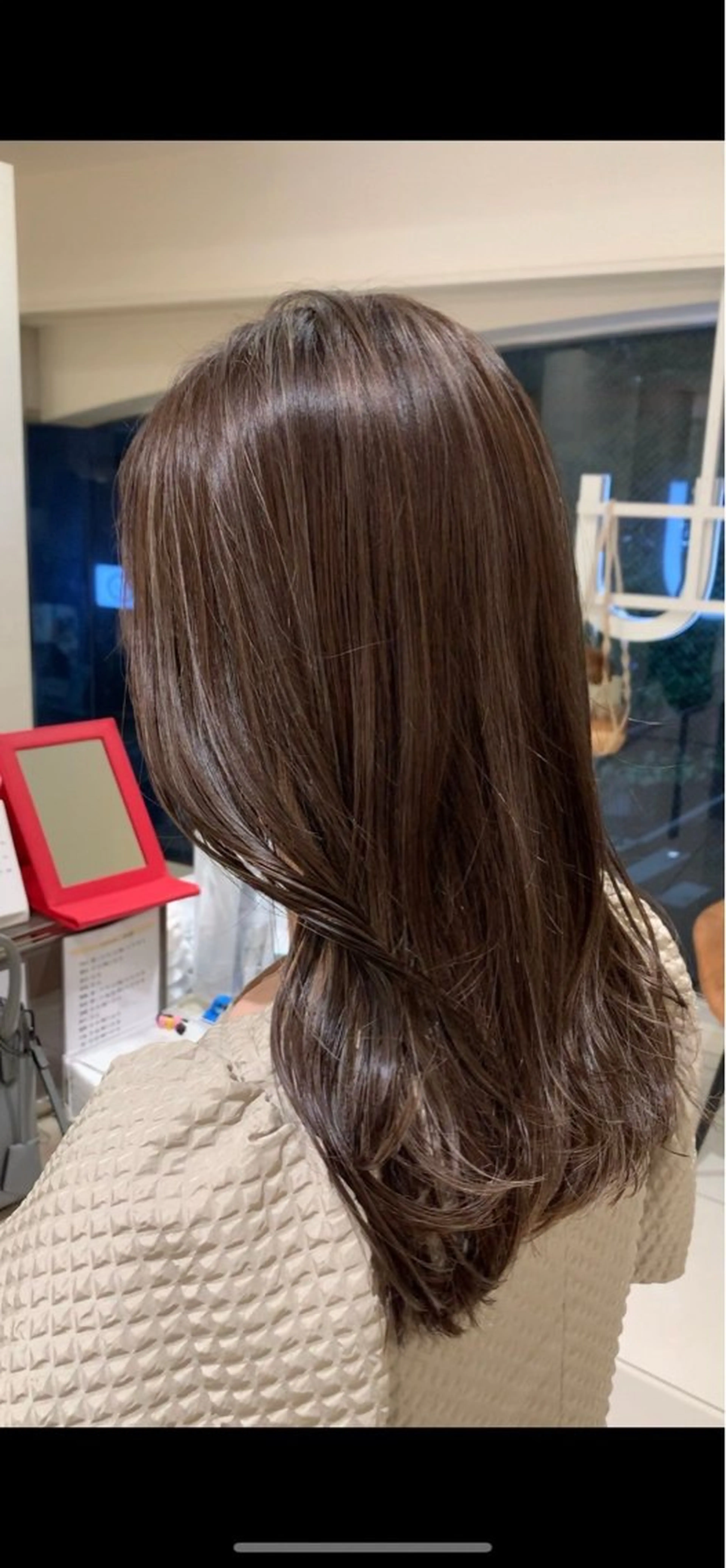 カラー 🎀ハイトーン🎀 🩶艶髪🩶YUNAのヘアスタイル