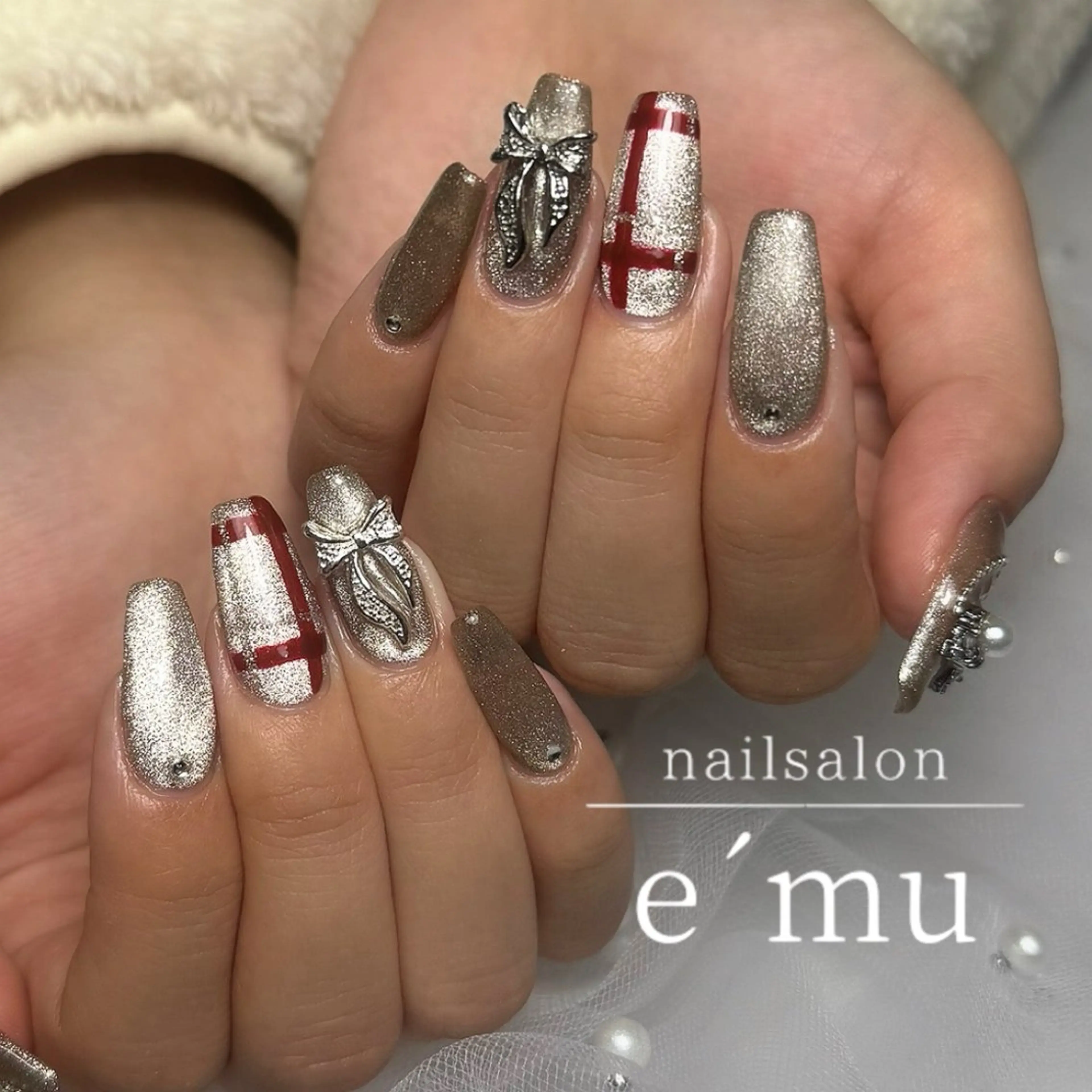 ネイル ハンドネイル nailsalon e´muのネイルデザイン