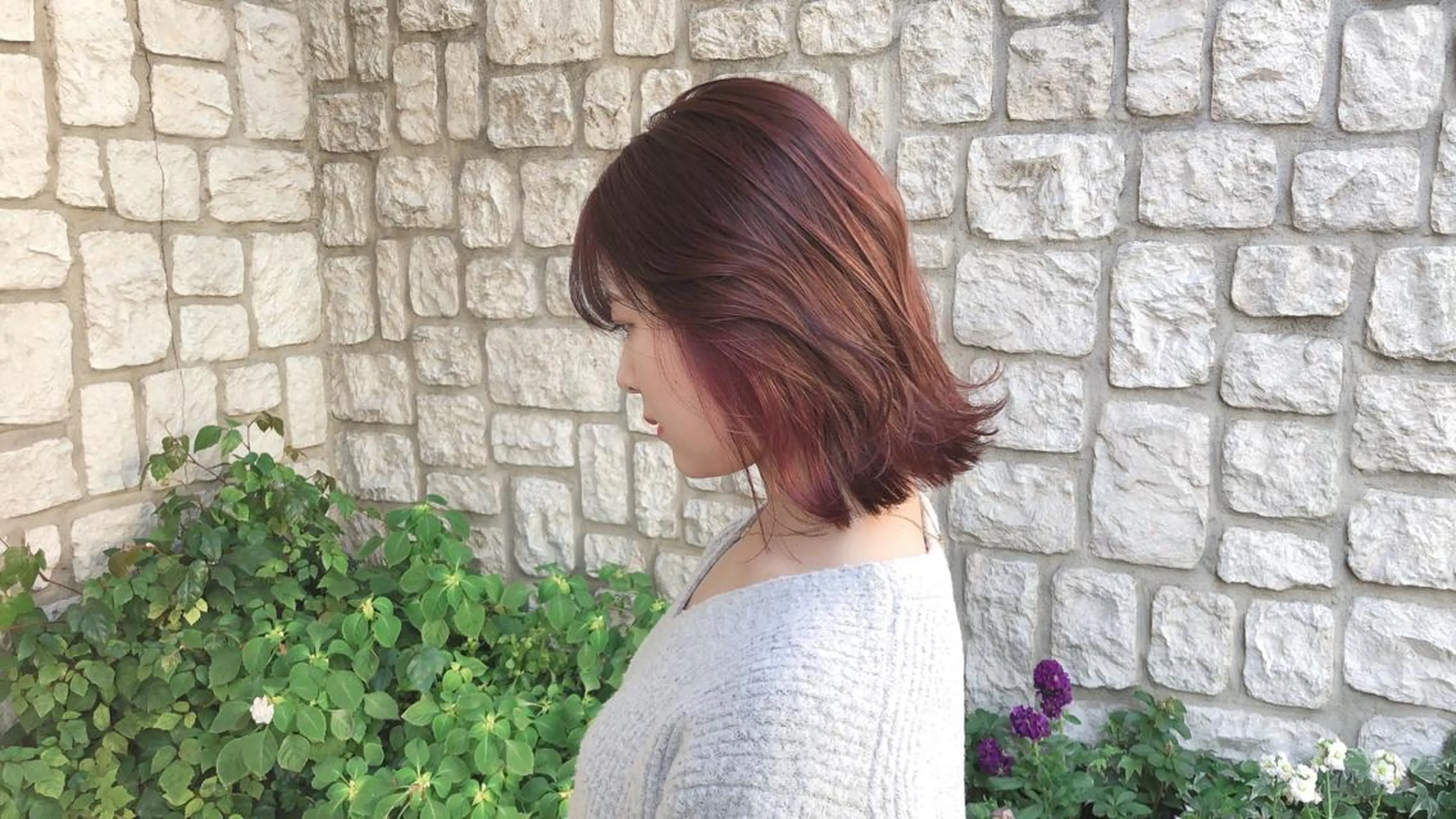 ショート カラー パーマ ヘアアレンジ ピンクカラー カット ヘアカラー トリートメント OAK  兵庫所属・OAK 兵庫のヘアスタイル