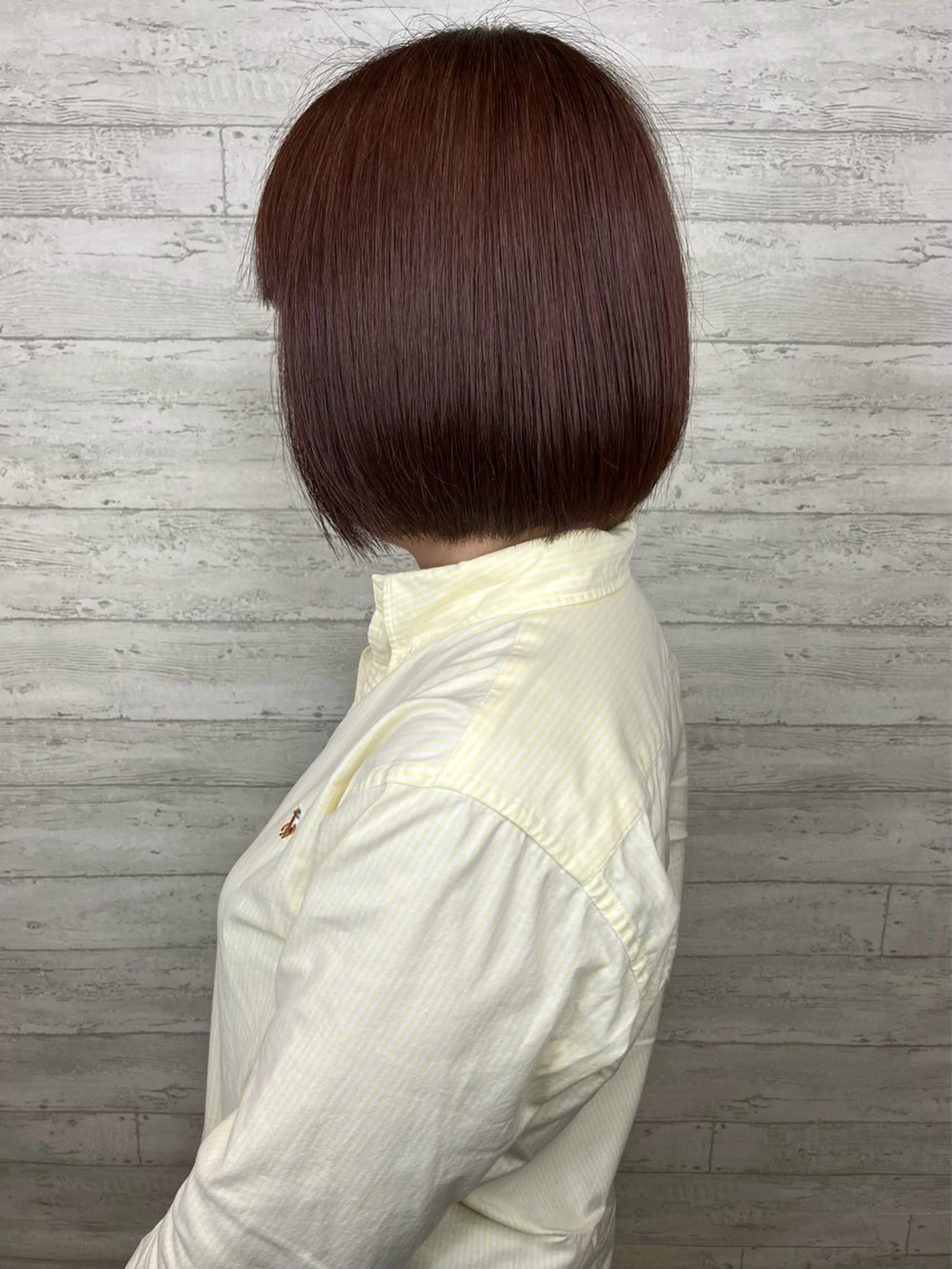 ショート カラー ブラウンカラー トリートメント 小池 穂果/ 府中のヘアスタイル