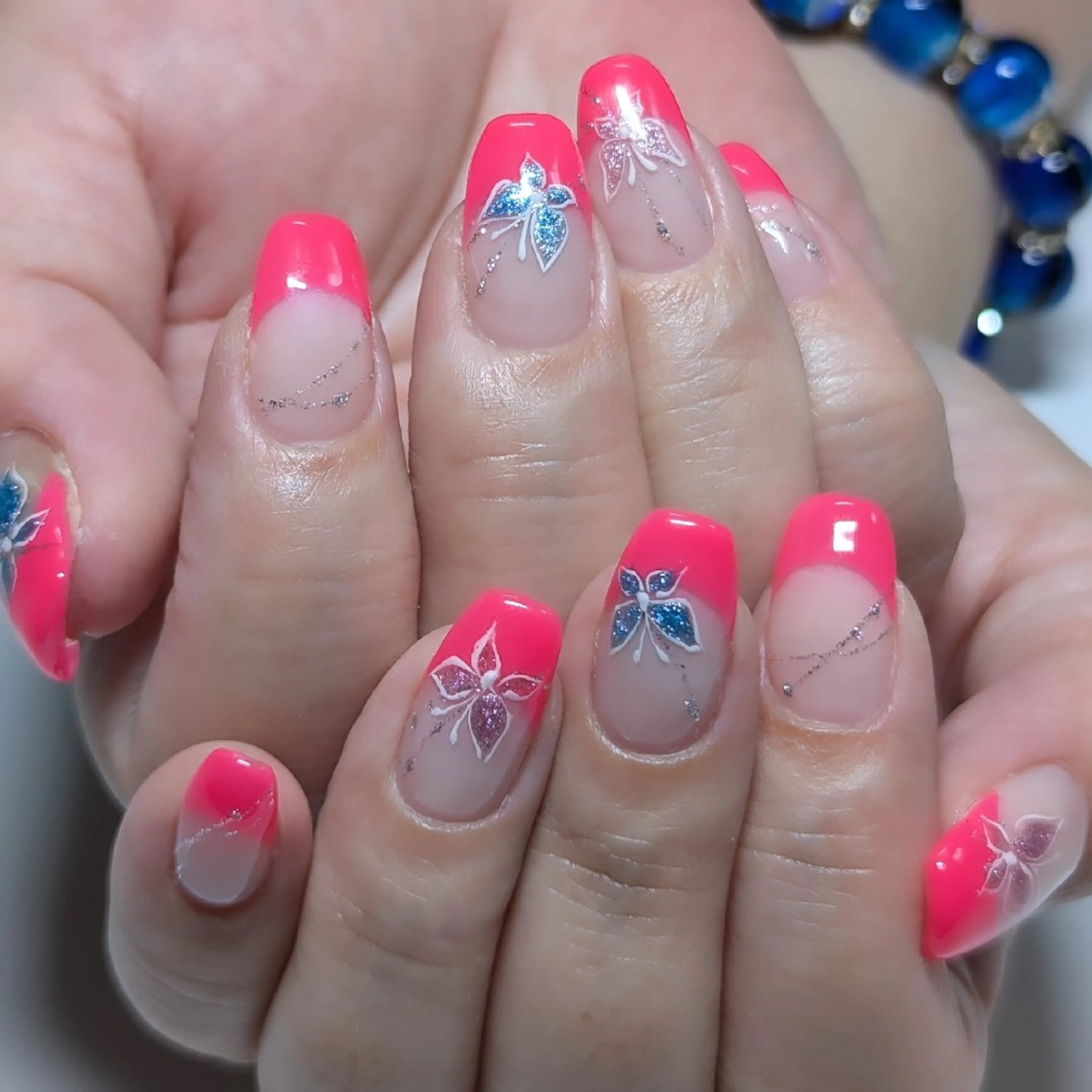 ネイル 長さ出し ハンドネイル KANON所属・☆ KANON☆のネイルデザイン